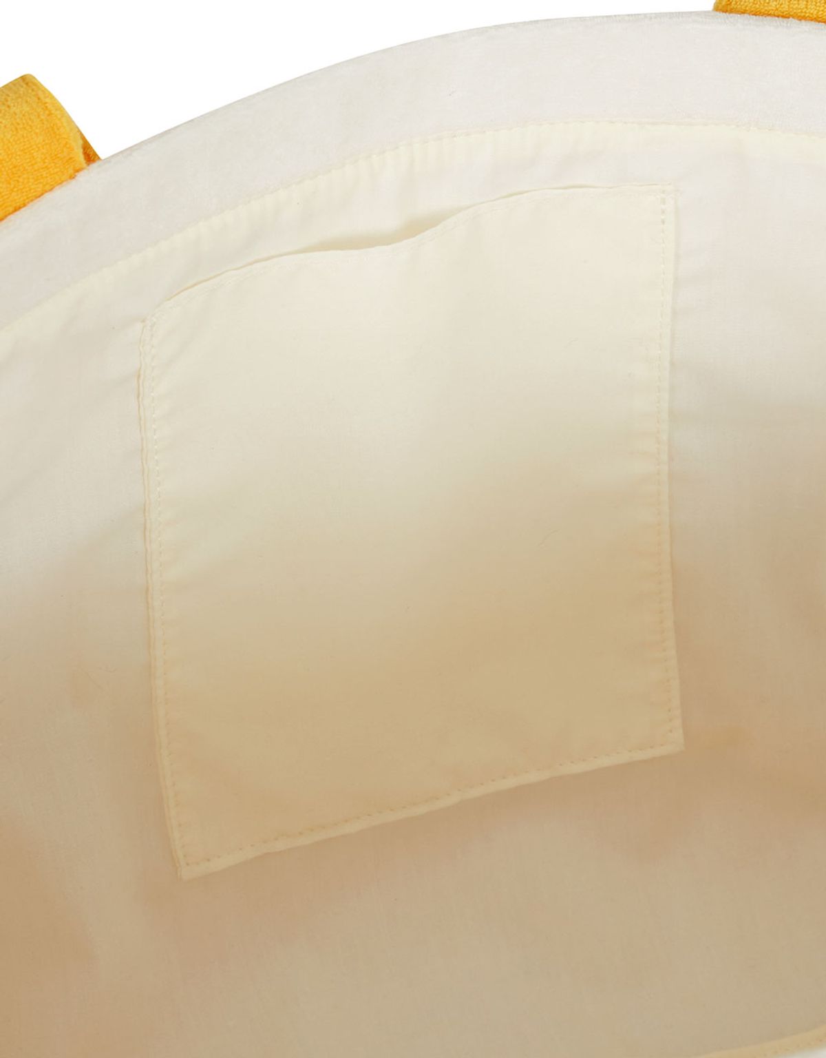 엠엠엘지(MMLG) [Mmlg] TERRY TOTE BAG (IVORY / YELLOW)