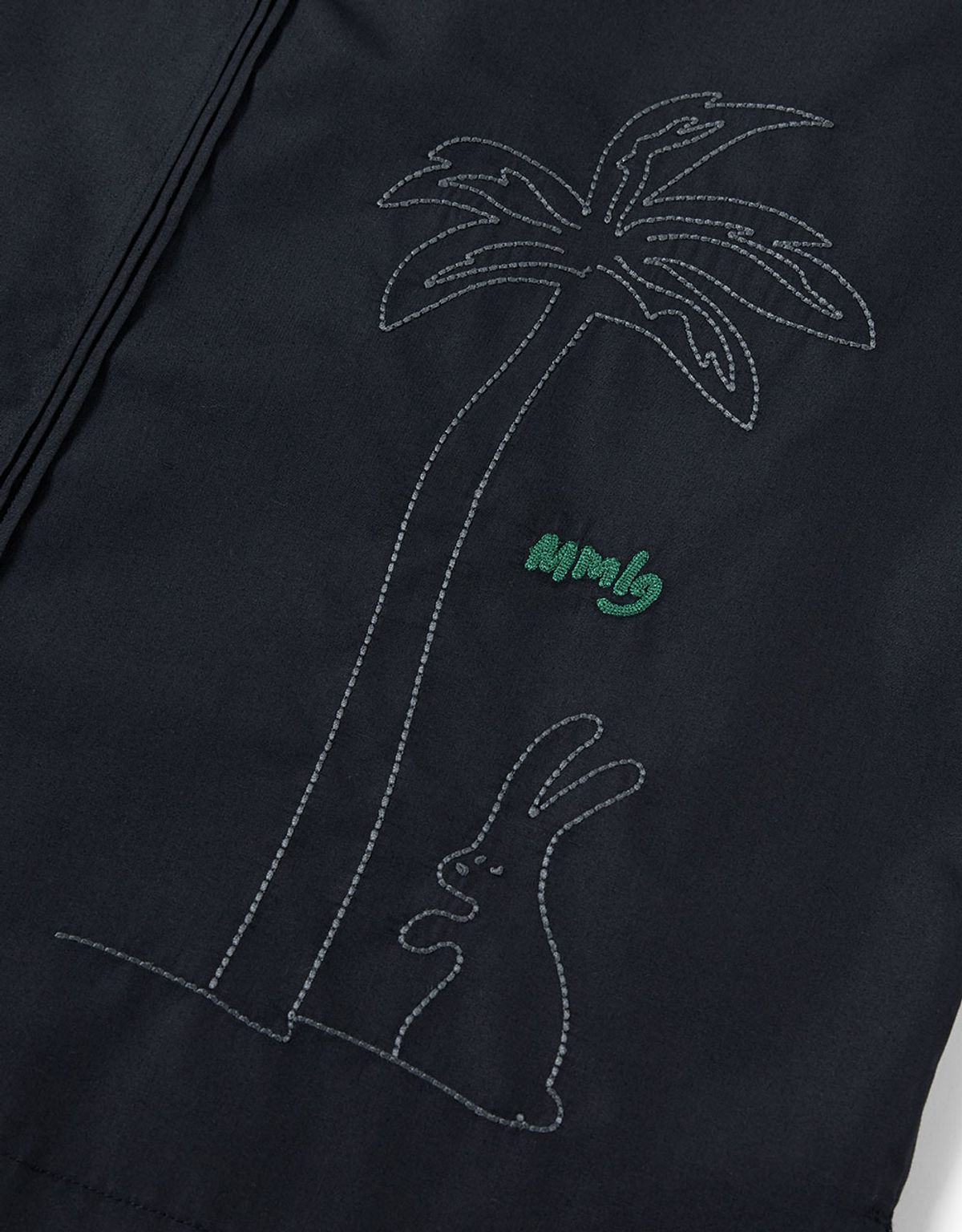 엠엠엘지(MMLG) [Mmlg] VACATION HF-SHIRT (NAVY)