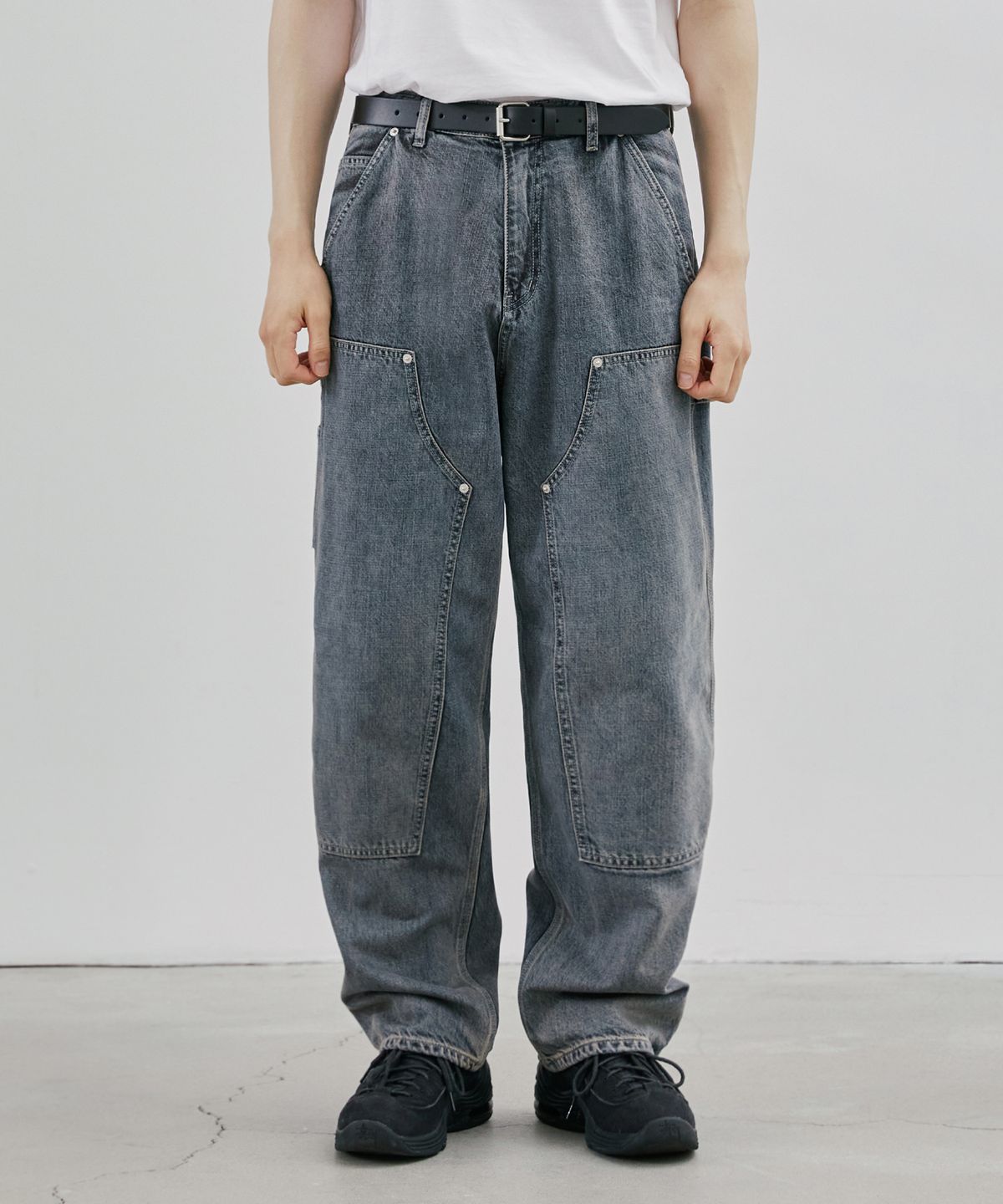 브랜디드(BRANDED) CARPENTER DENIM PANTS [VINTAGE BLUE]