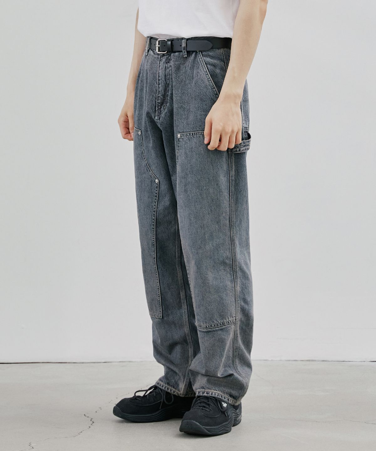 브랜디드(BRANDED) CARPENTER DENIM PANTS [VINTAGE BLUE]
