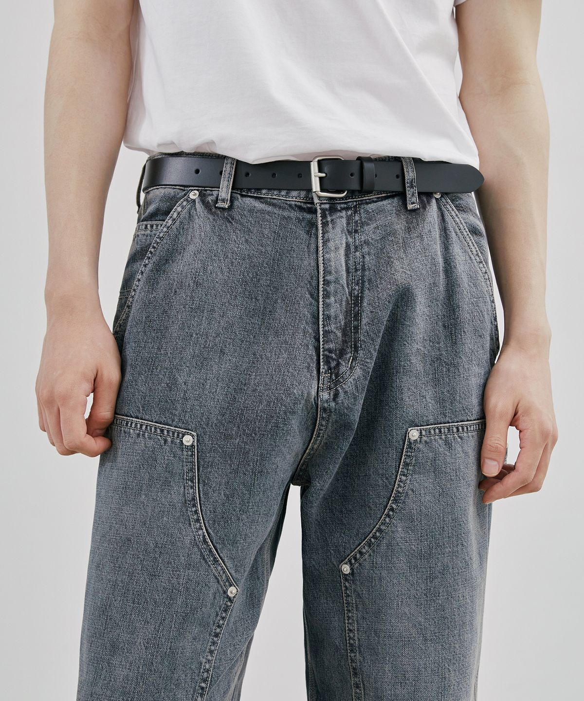 브랜디드(BRANDED) CARPENTER DENIM PANTS [VINTAGE BLUE]