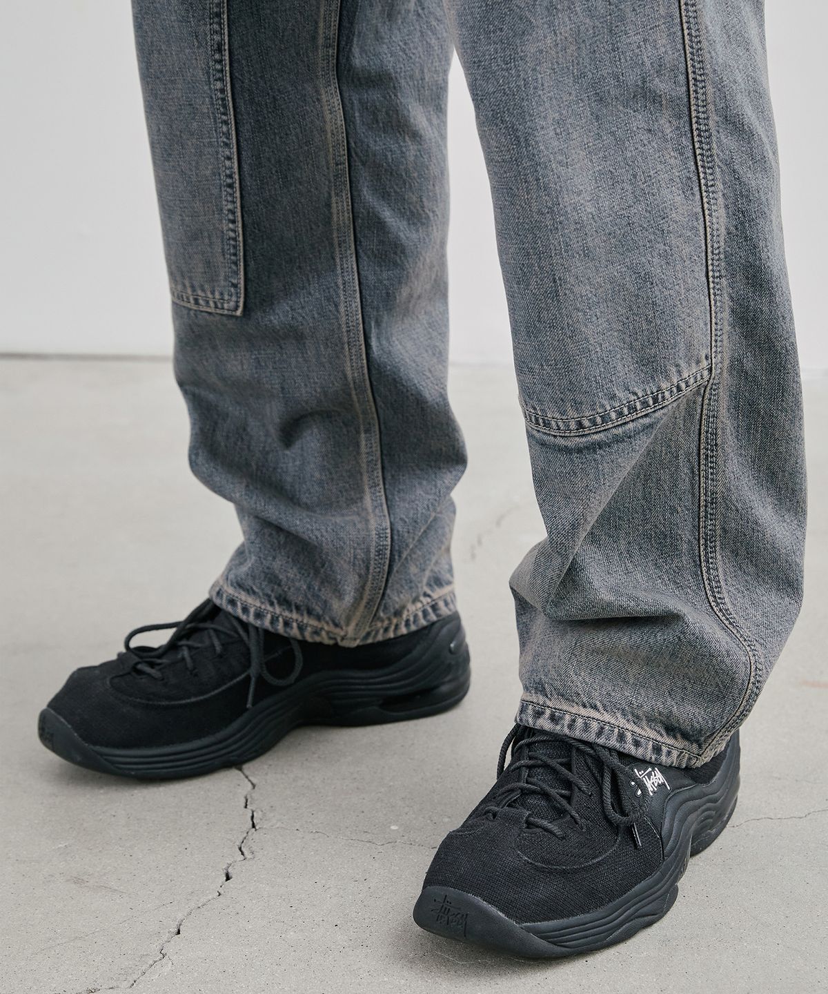 브랜디드(BRANDED) CARPENTER DENIM PANTS [VINTAGE BLUE]