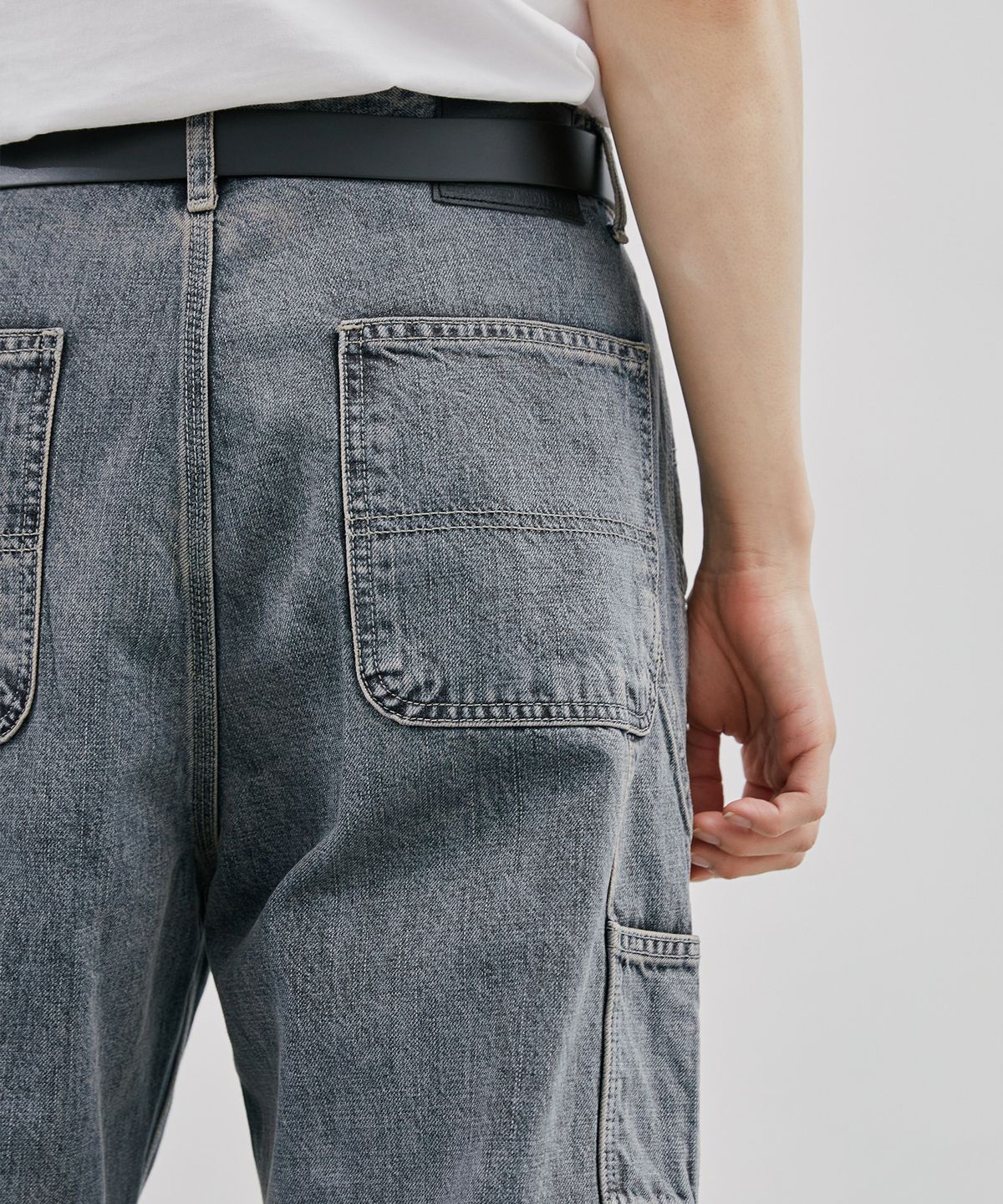 브랜디드(BRANDED) CARPENTER DENIM PANTS [VINTAGE BLUE]