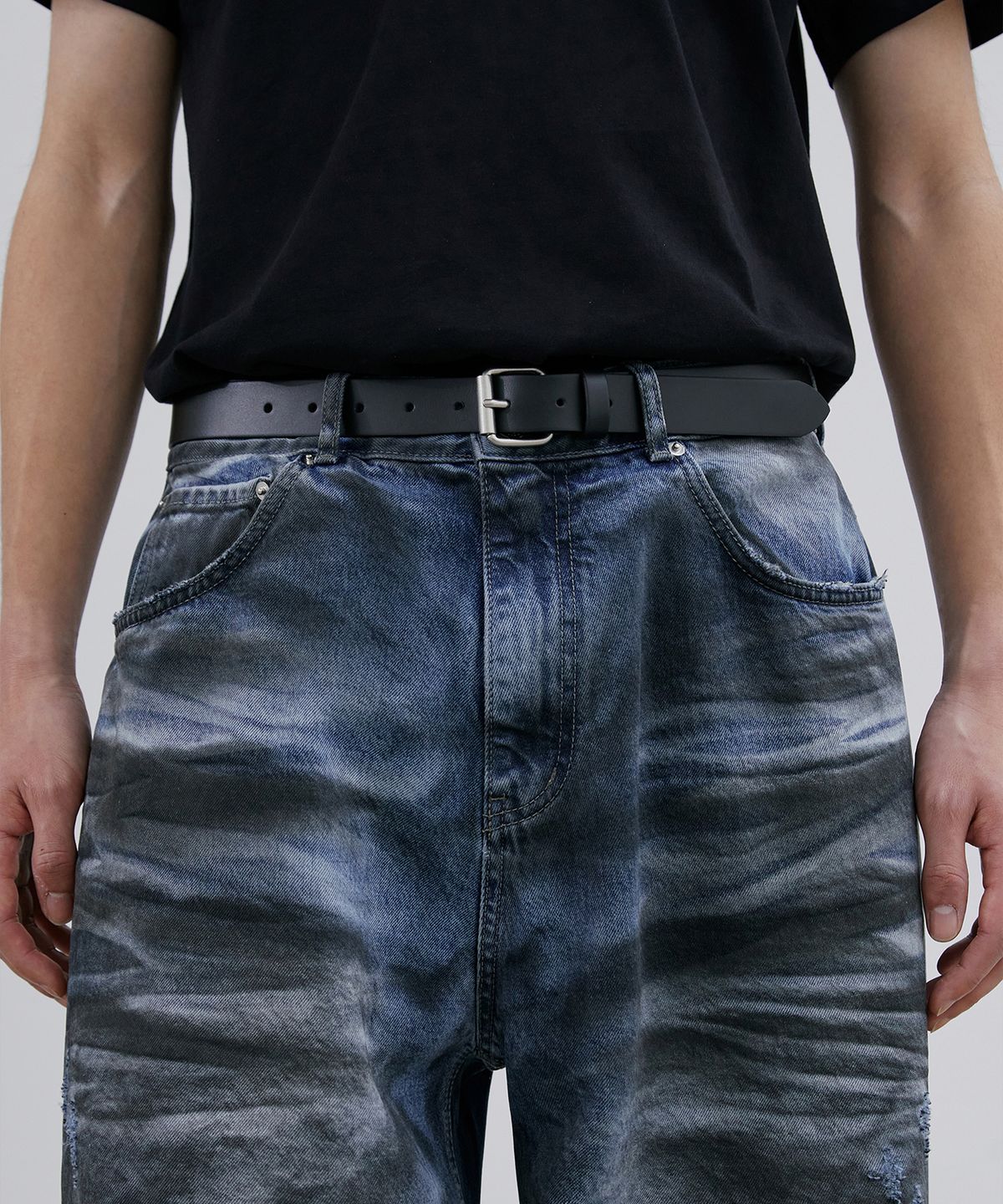 브랜디드(BRANDED) MAX WIDE DENIM PANTS [CRAZY BLUE]