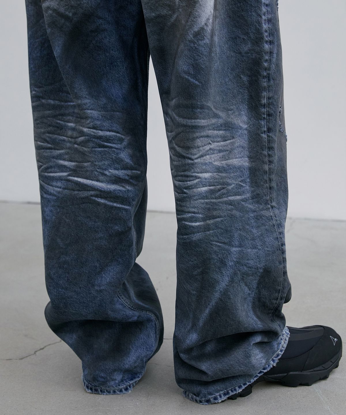 브랜디드(BRANDED) MAX WIDE DENIM PANTS [CRAZY BLUE]