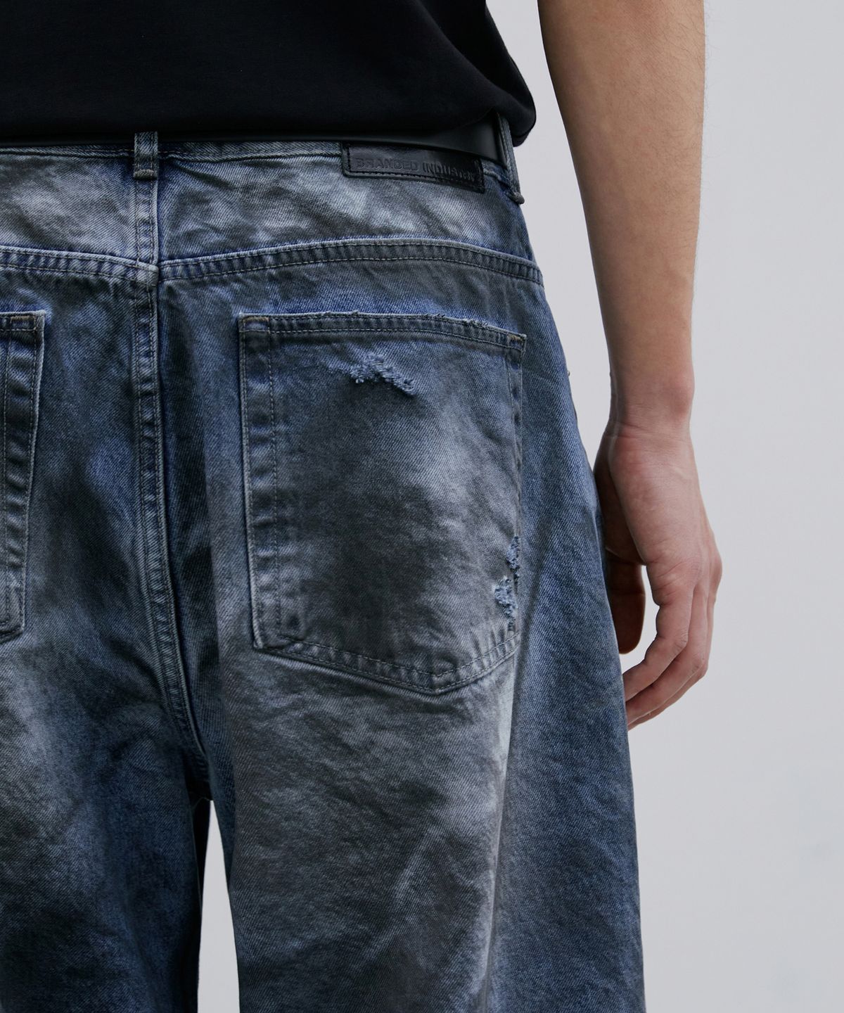 브랜디드(BRANDED) MAX WIDE DENIM PANTS [CRAZY BLUE]