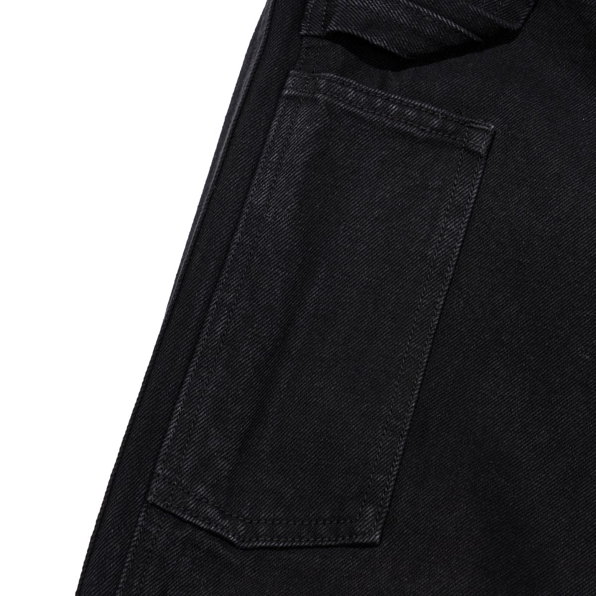 엑스트라오디너리(EXTRAORDINARY) DOUBLE KNEE DENIM BLACK