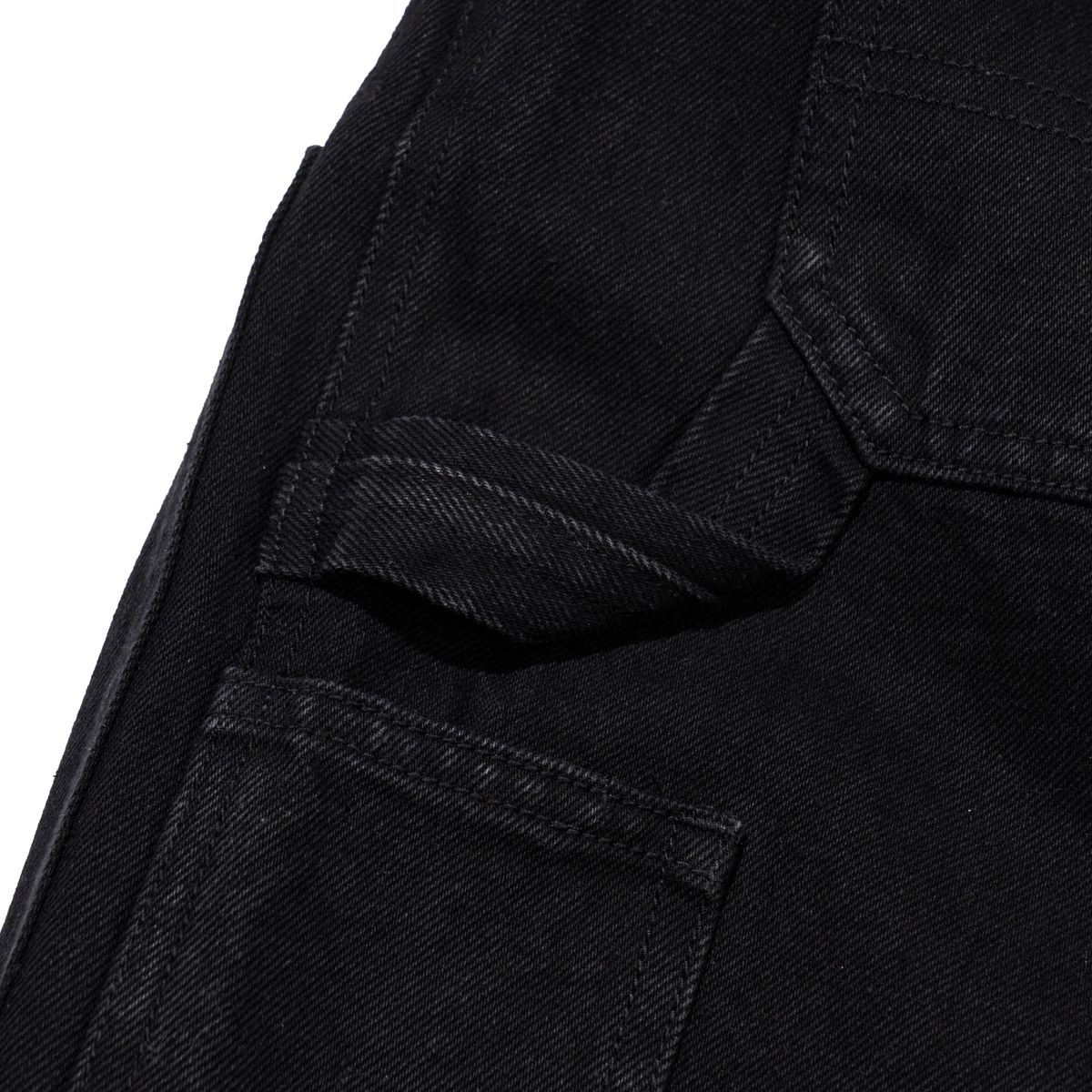 엑스트라오디너리(EXTRAORDINARY) DOUBLE KNEE DENIM BLACK