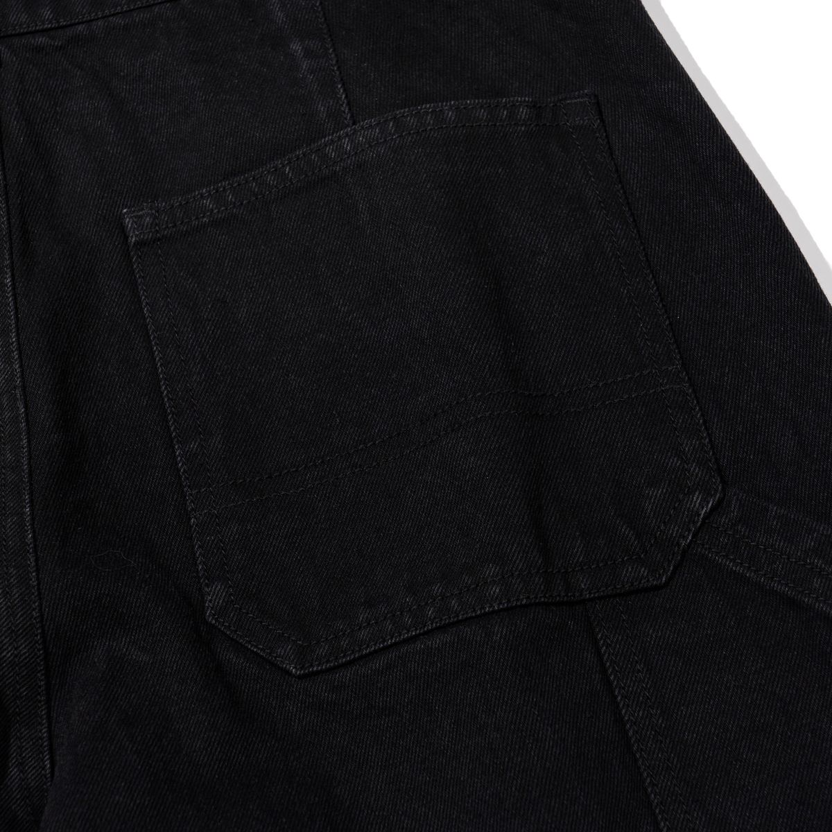 엑스트라오디너리(EXTRAORDINARY) DOUBLE KNEE DENIM BLACK