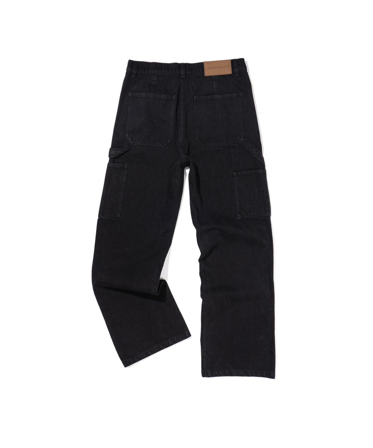 엑스트라오디너리(EXTRAORDINARY) DOUBLE KNEE DENIM BLACK