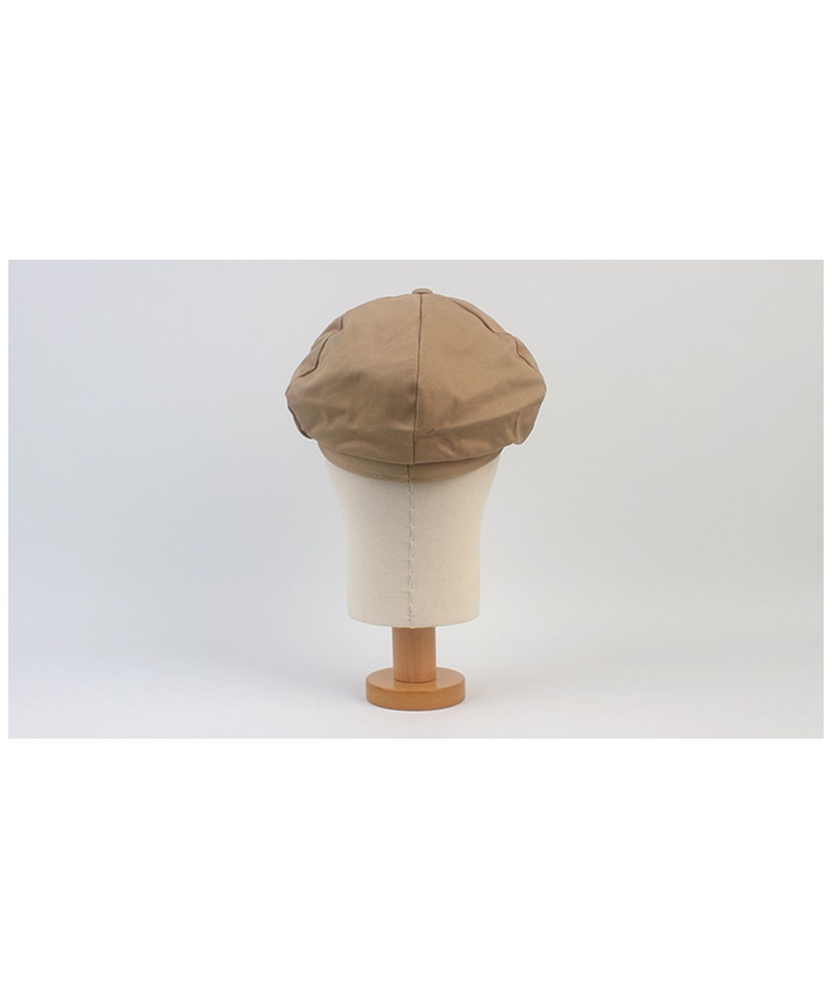 유니버셜 케미스트리(UNIVERSAL CHEMISTRY) CT Beige Loose Fit Newsboycap 뉴스보이캡