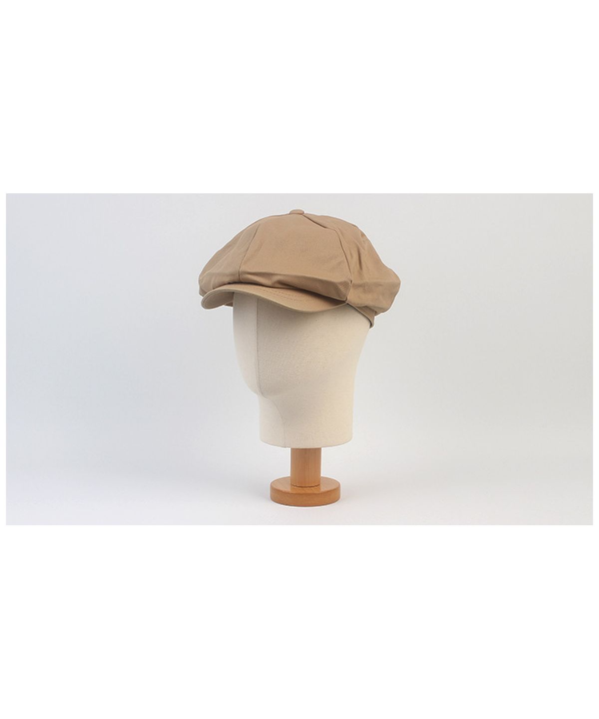 유니버셜 케미스트리(UNIVERSAL CHEMISTRY) CT Beige Loose Fit Newsboycap 뉴스보이캡