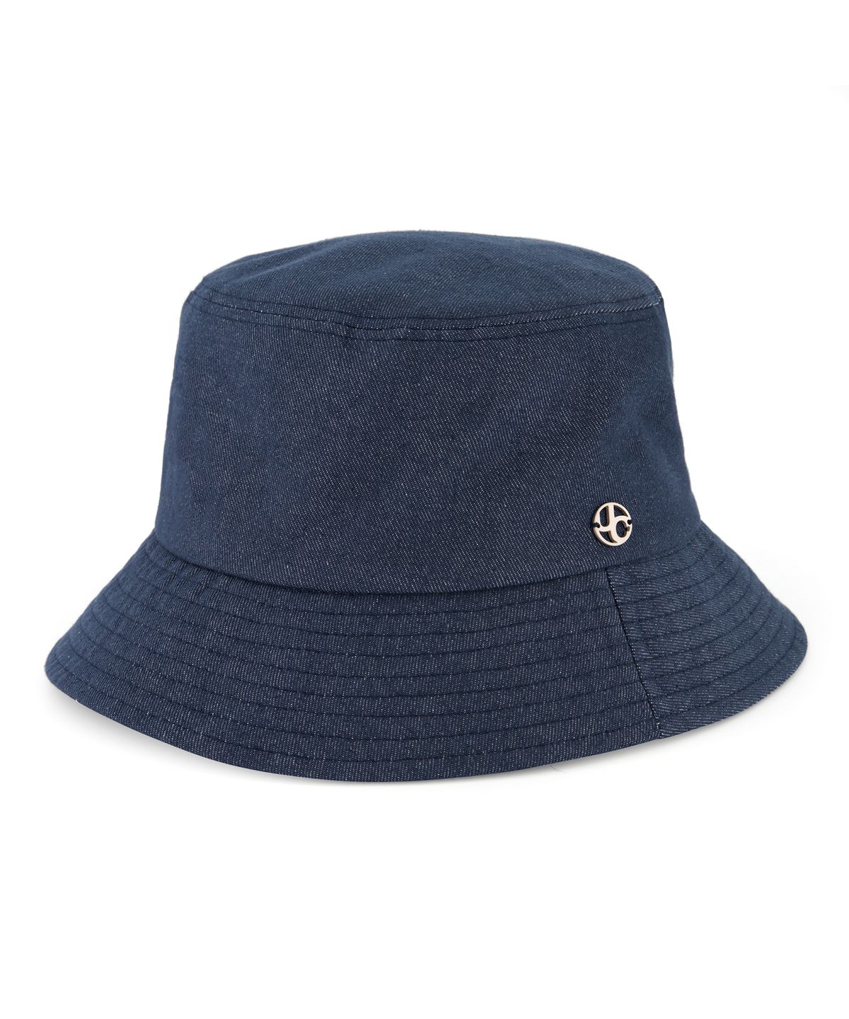 언더컨트롤(UNDERCONTROL) 빅사이즈 오버핏 데님 버킷햇 남녀공용 벙거지 모자 UC / OVER FIT BUCKET / DENIM BL