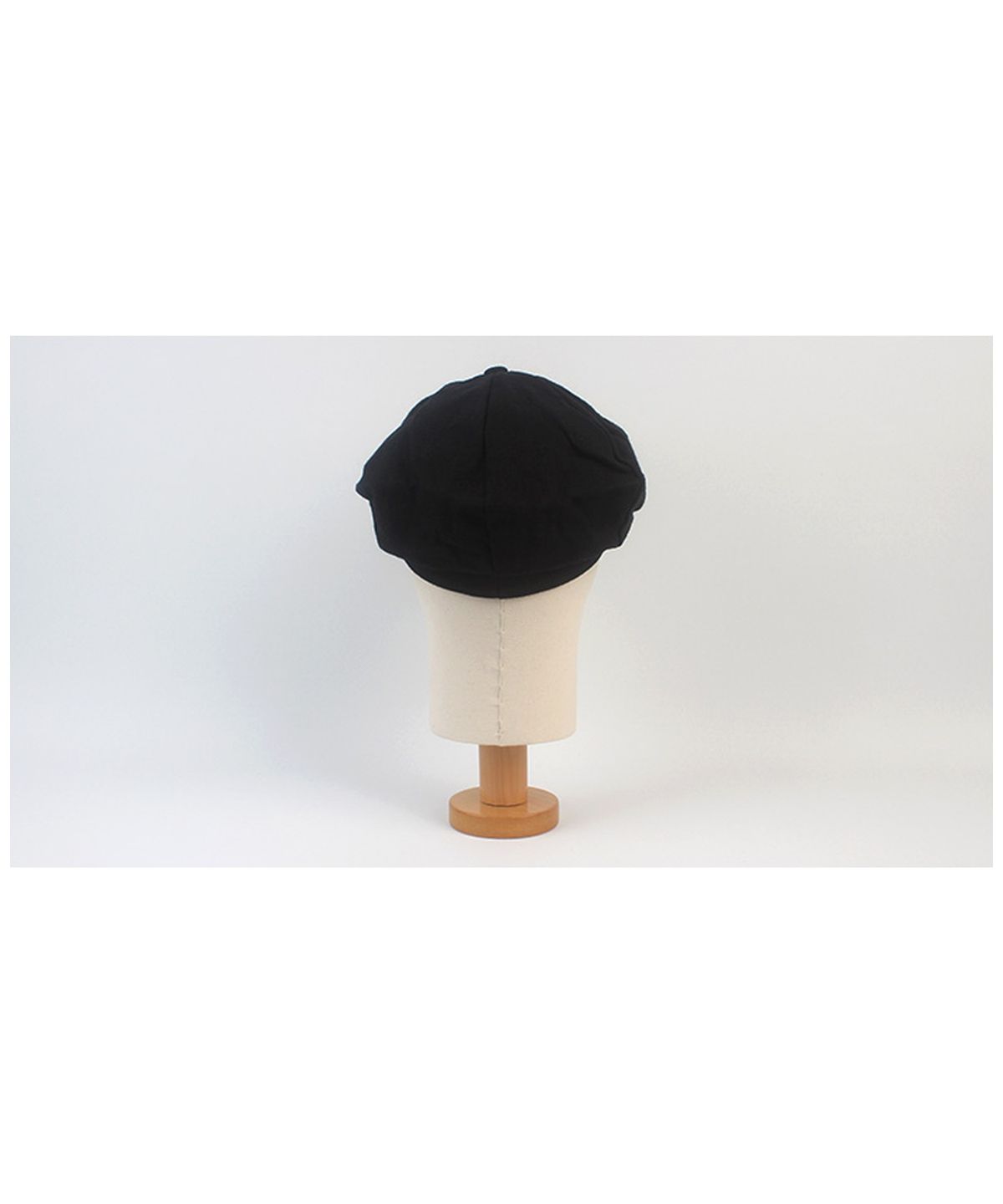 유니버셜 케미스트리(UNIVERSAL CHEMISTRY) Linen Black Loose Fit Newsboycap 뉴스보이캡