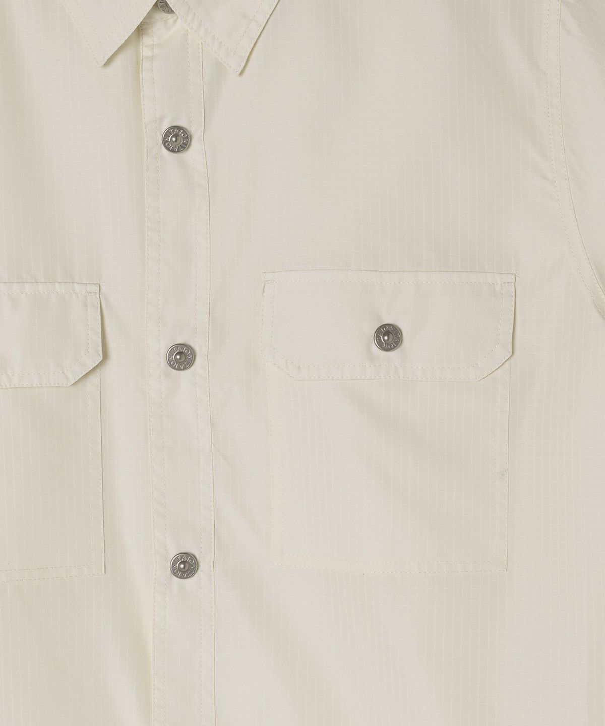 타이온(TAION) 밀리터리 투포켓 셔츠 Off White
