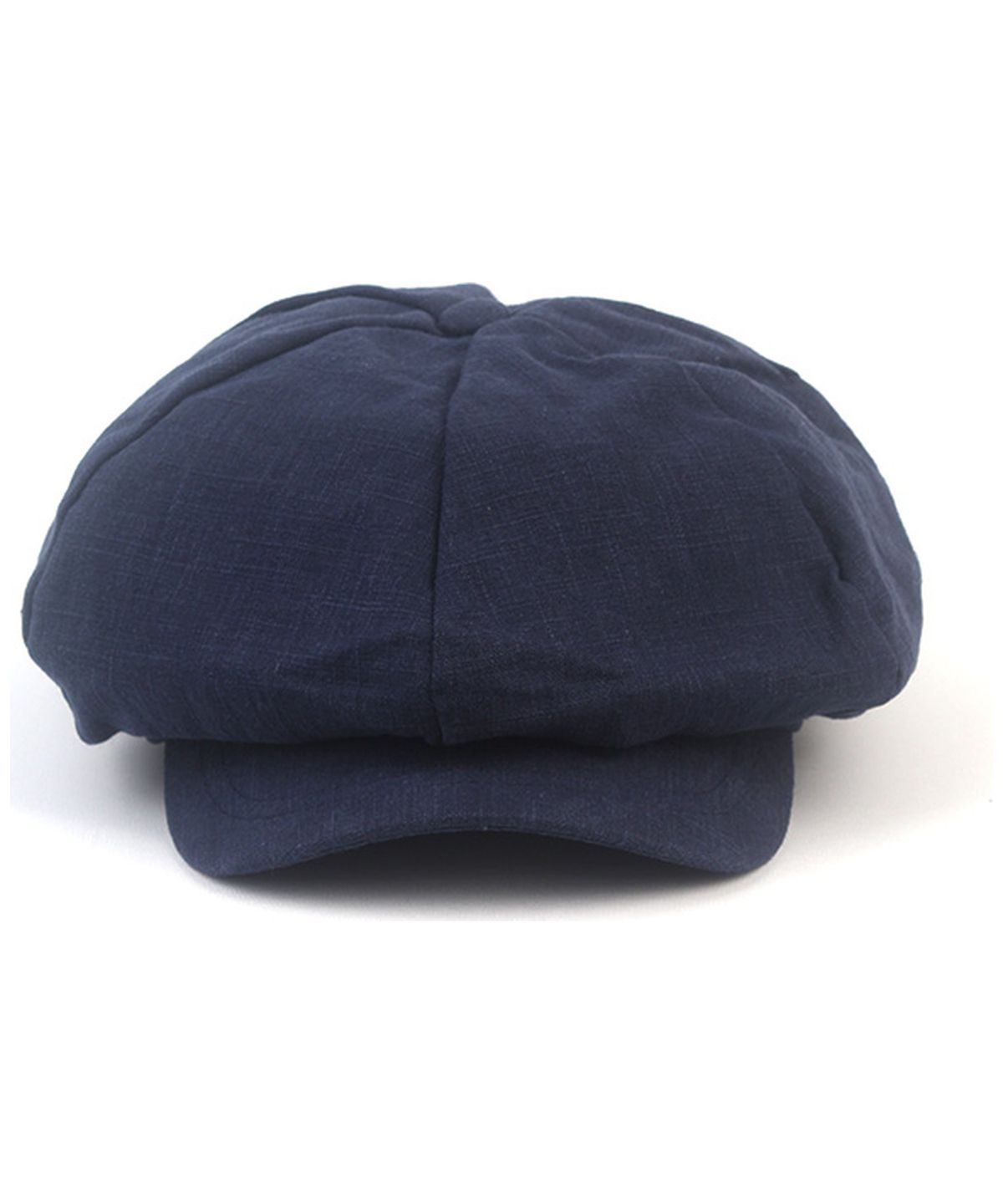 유니버셜 케미스트리(UNIVERSAL CHEMISTRY) Linen Navy Loose Fit Newsboycap 뉴스보이캡