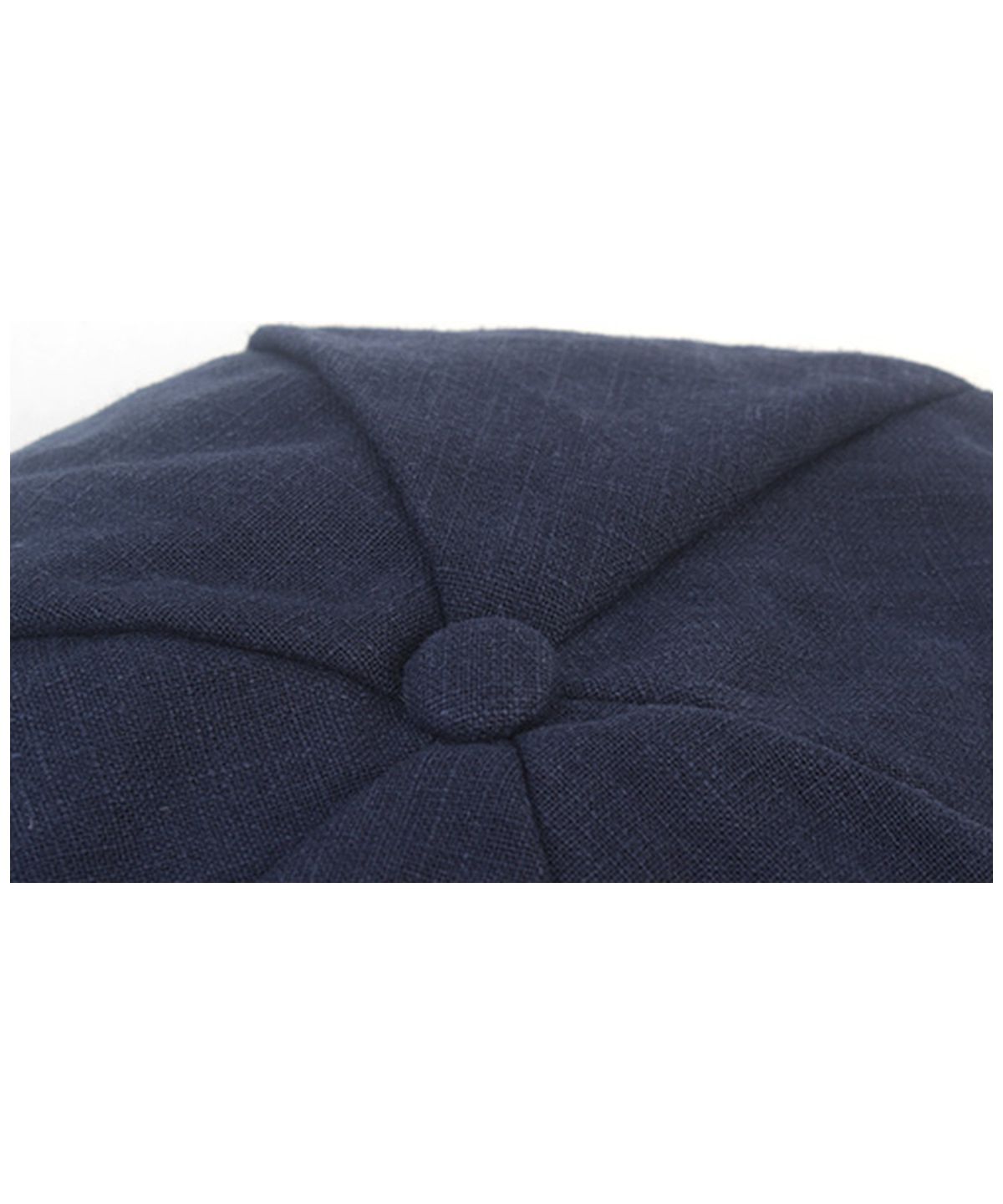 유니버셜 케미스트리(UNIVERSAL CHEMISTRY) Linen Navy Loose Fit Newsboycap 뉴스보이캡