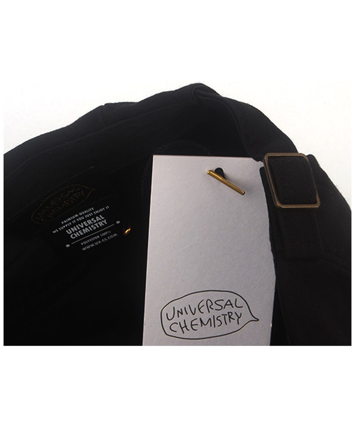 유니버셜 케미스트리(UNIVERSAL CHEMISTRY) Simple Black Huntingcap 헌팅캡