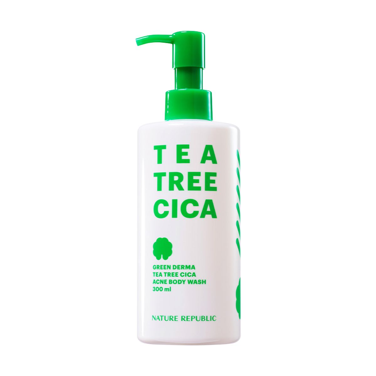 네이처리퍼블릭(NATURE REPUBLIC) 그린더마 티트리 시카 아크네 바디워시 300ml
