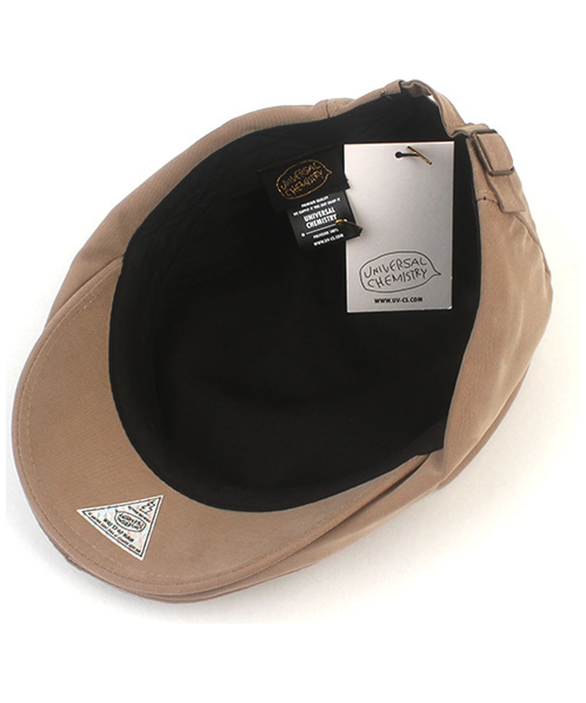 유니버셜 케미스트리(UNIVERSAL CHEMISTRY) Simple Beige Huntingcap 헌팅캡
