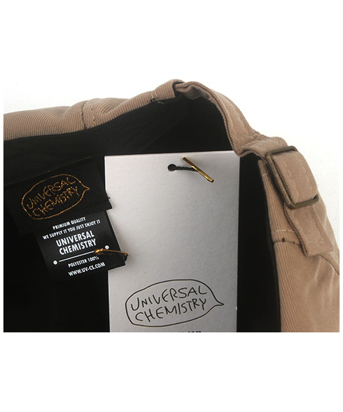 유니버셜 케미스트리(UNIVERSAL CHEMISTRY) Simple Beige Huntingcap 헌팅캡