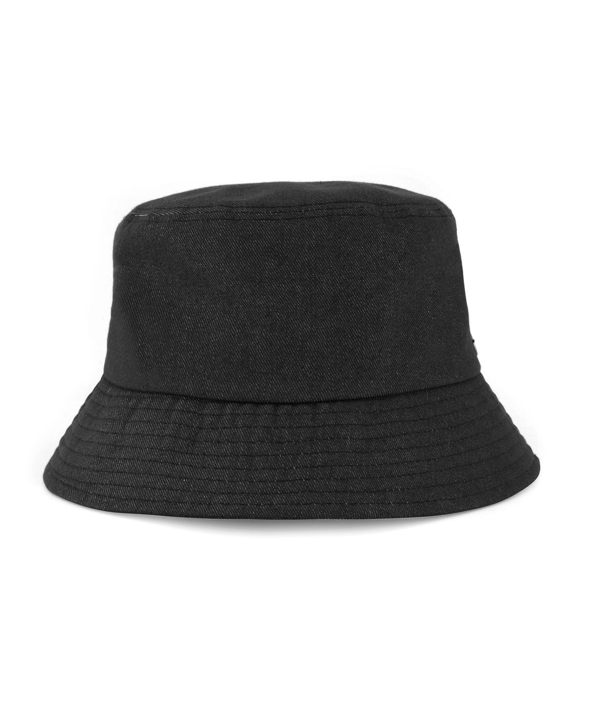 언더컨트롤(UNDERCONTROL) 빅사이즈 오버핏 데님 버킷햇 남녀공용 벙거지 모자 UC / OVER FIT BUCKET / DENIM BK