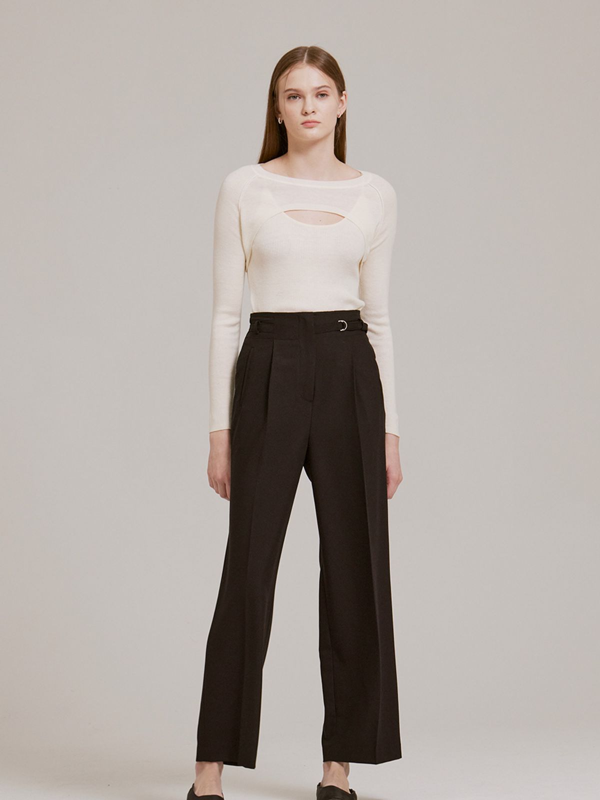 헌치(HUNCH) highwaist pintuck pants (2color)