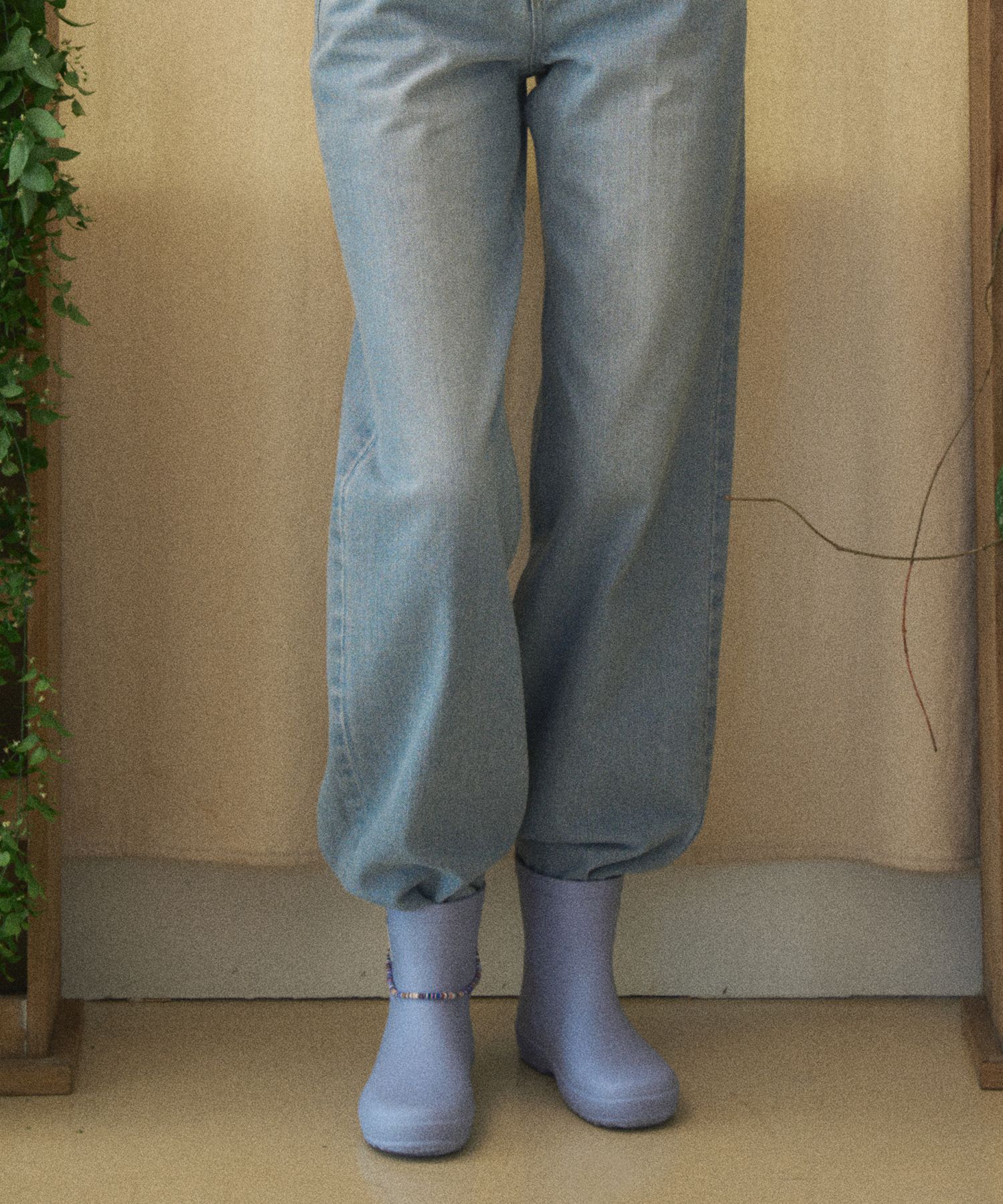 MUSINSA公式 | BENSIMON BSM RAIN BOOTS LOW - STORM BLUE