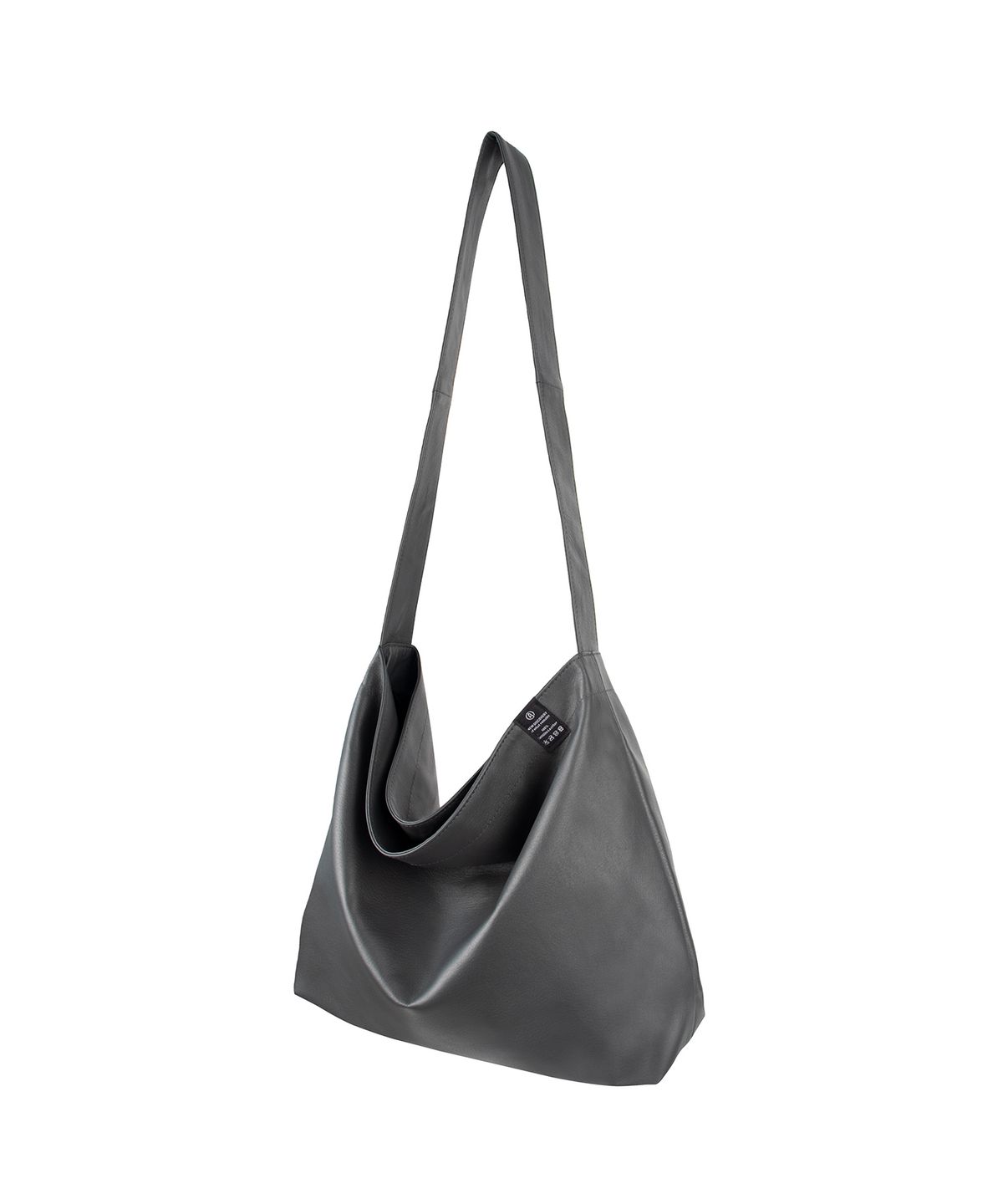 에이제로(AZERO) Soft Hobo Bag (Gray)