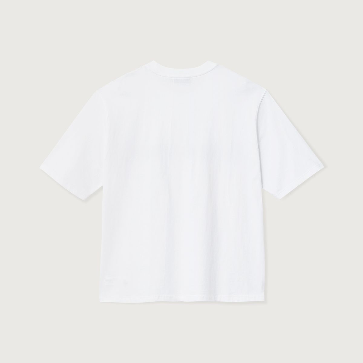 벤(BBEEEENN) MENS)볼드 로고 티셔츠_아이보리