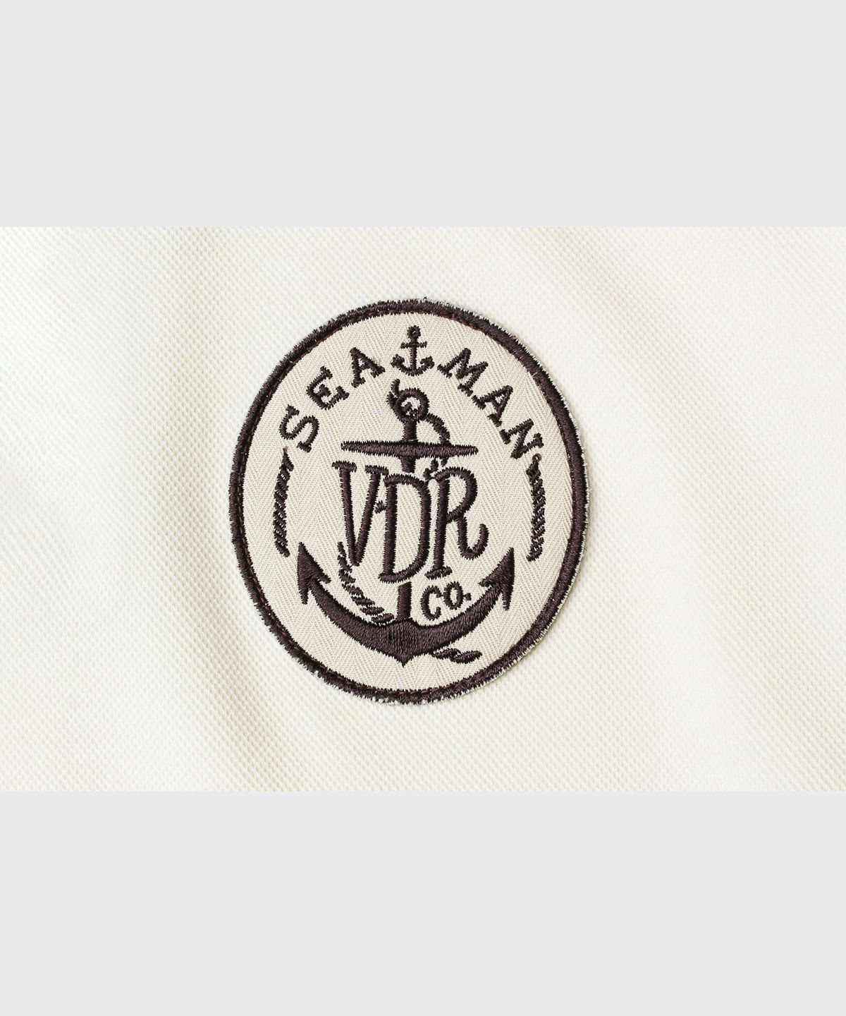 비디알(VDR) SEAMAN PIQUE LONG SLEEVE SHIRT [Cream]