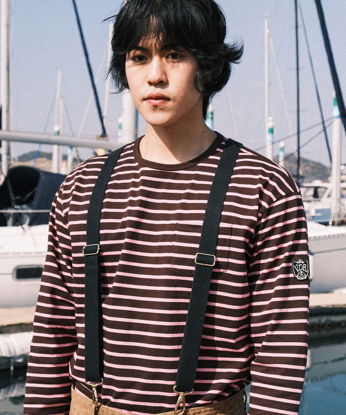 비디알(VDR) SEA MAN SUSPENDER [Charcoal]