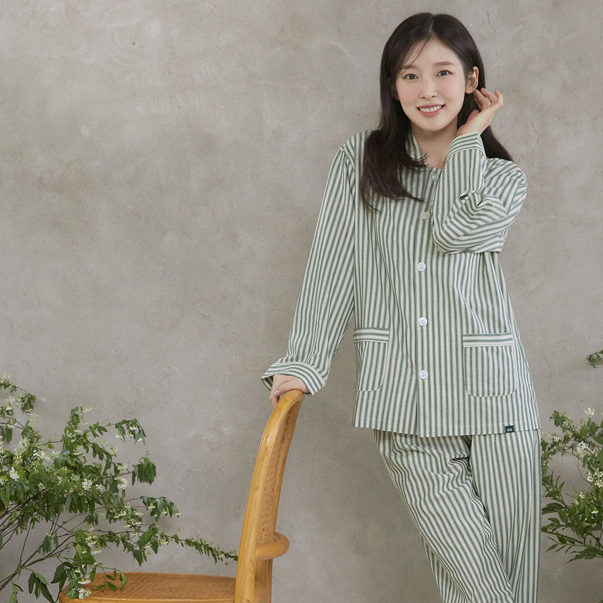 비와이씨(BYC) 면선염 잠옷셋트(남녀공용) NCZ1001