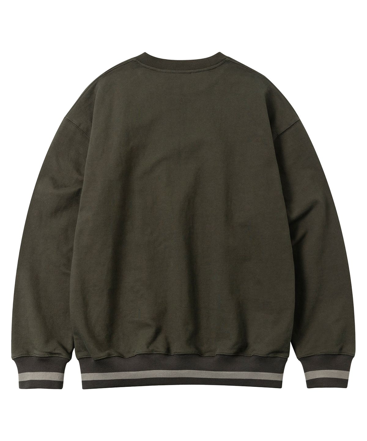 카네이테이(KANEITEI) ARMEE FRANCAISE CREWNECK (OLIVE DRAB)