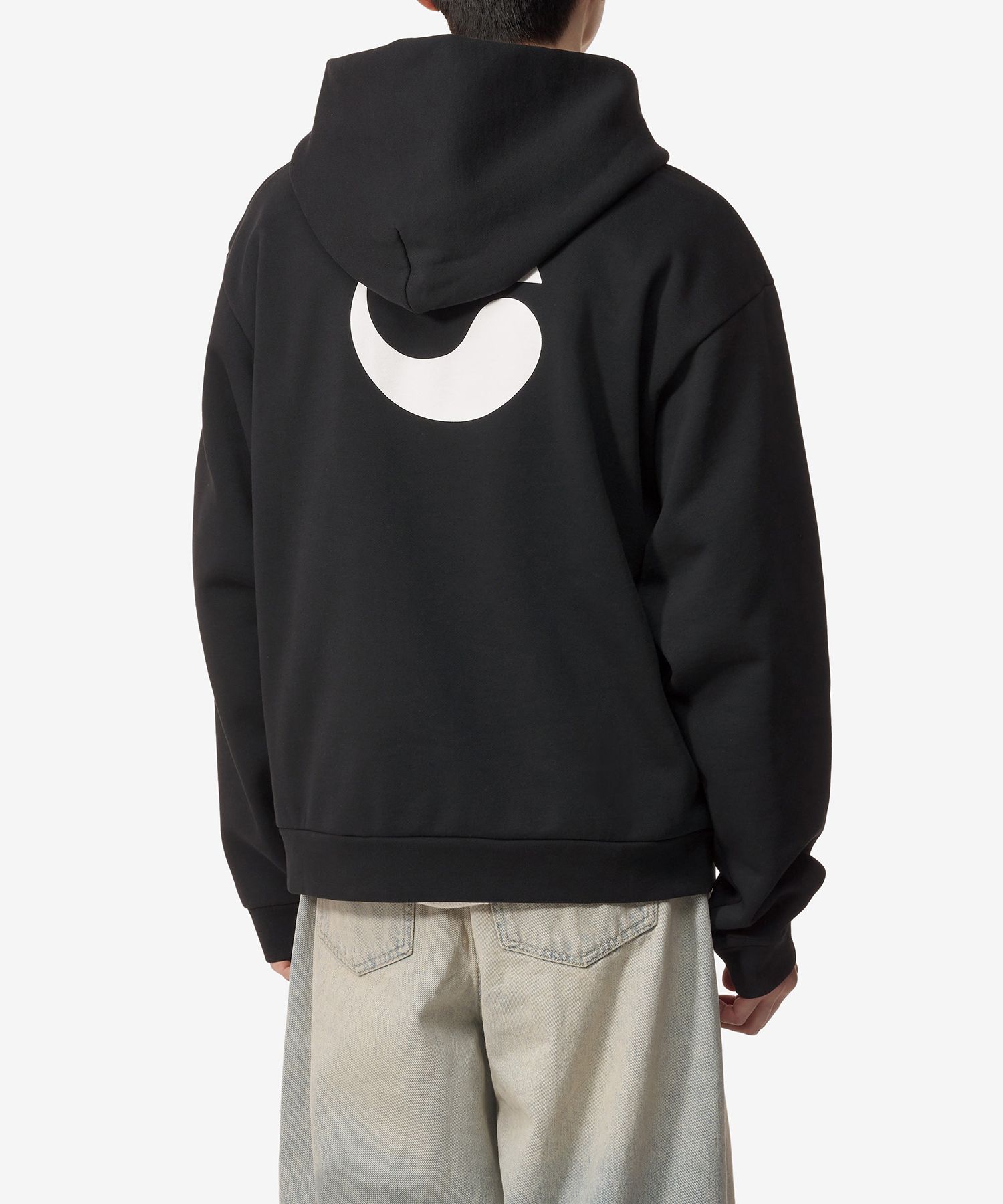 MUSINSA | COPERNI Logo Hoodie - Black / COPJS15523BLACK