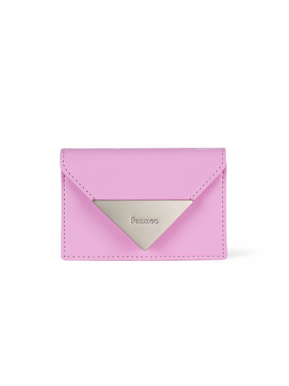 MUSINSA | fennec CRINKLE TRIANGLE ACCORDION POCKET D - COOL PINK