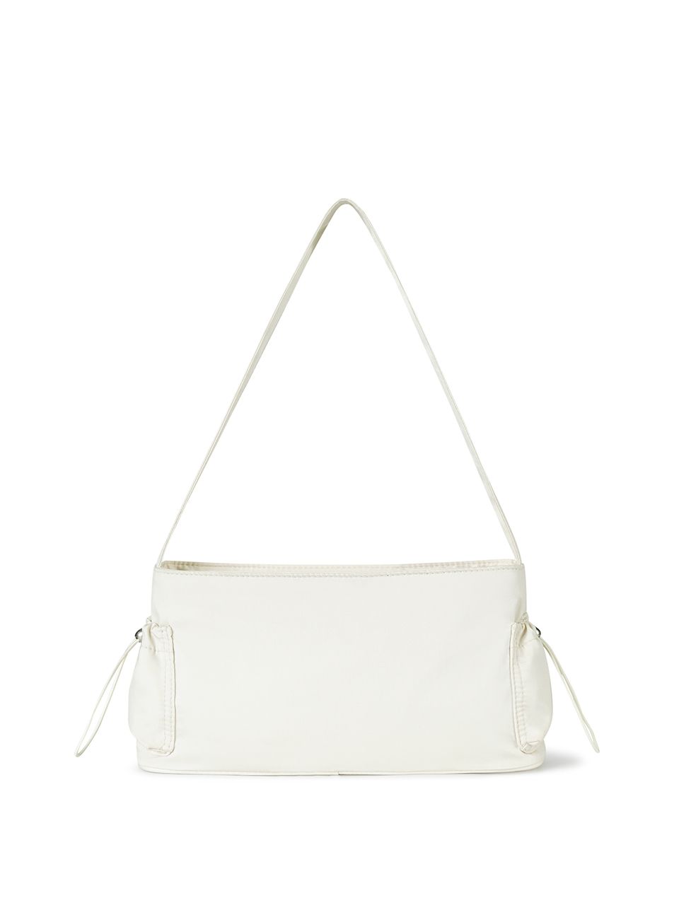 MUSINSA | fennec RIBBON POCKET BAG - CREAM