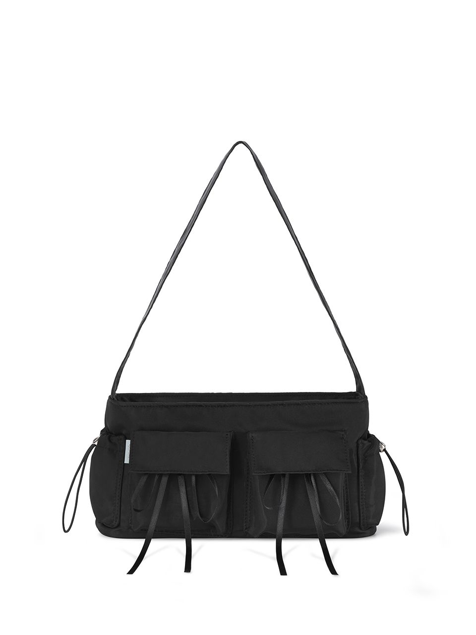 ★送料・関税込★FENNEC★RIBBON POCKET BAG★バッグ★ MUSINSA | fennec RIBBON POCKET BAG - BLACK