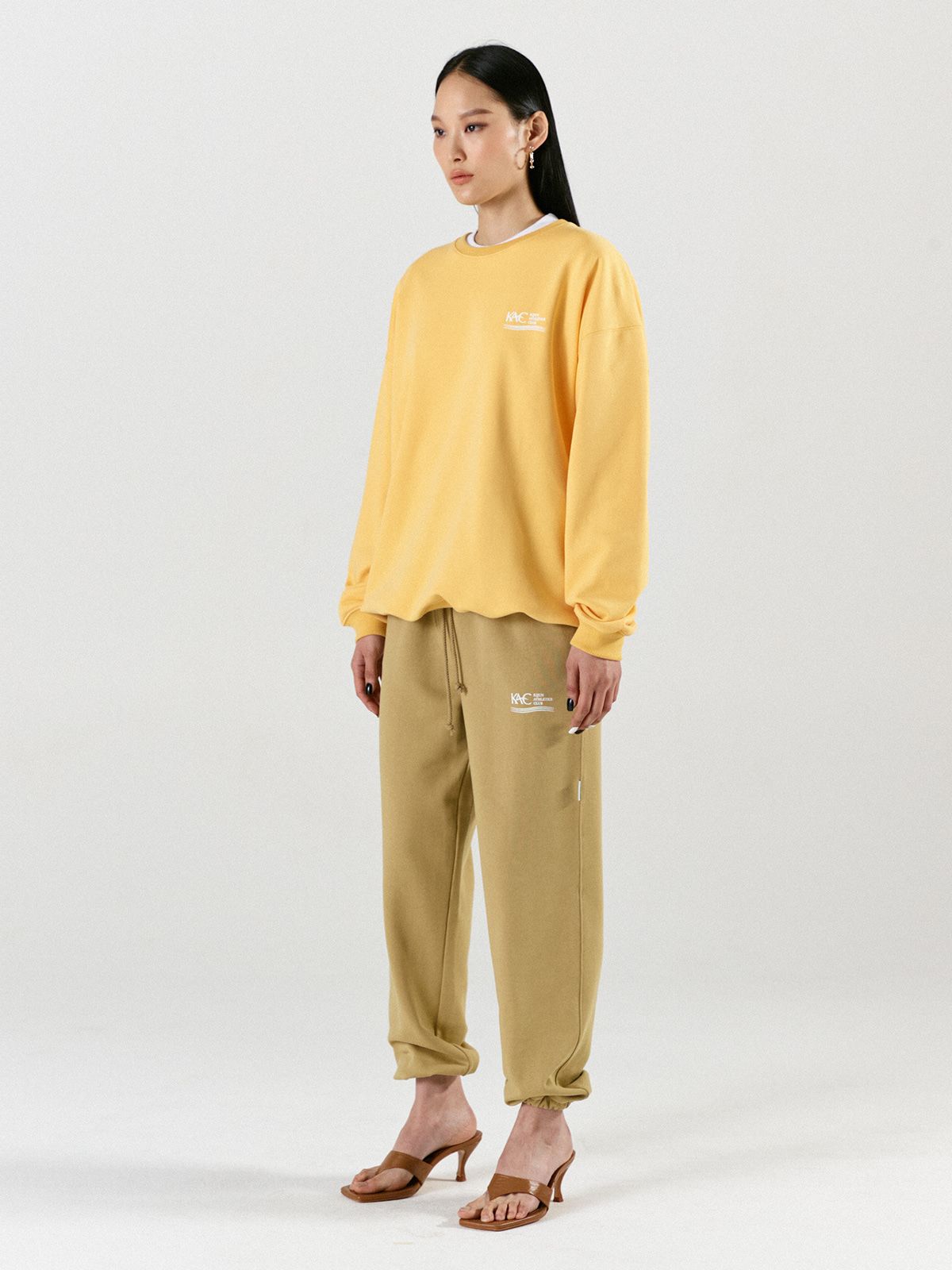 기준(KIJUN) KAC Sweat Shirt Yellow
