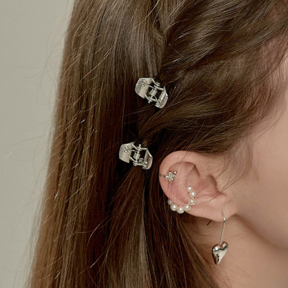 베스티(BESTY) 티니 페어리 메탈 스몰 헤어클립 (Tiny Fairy Metal Small Hair Clip)
