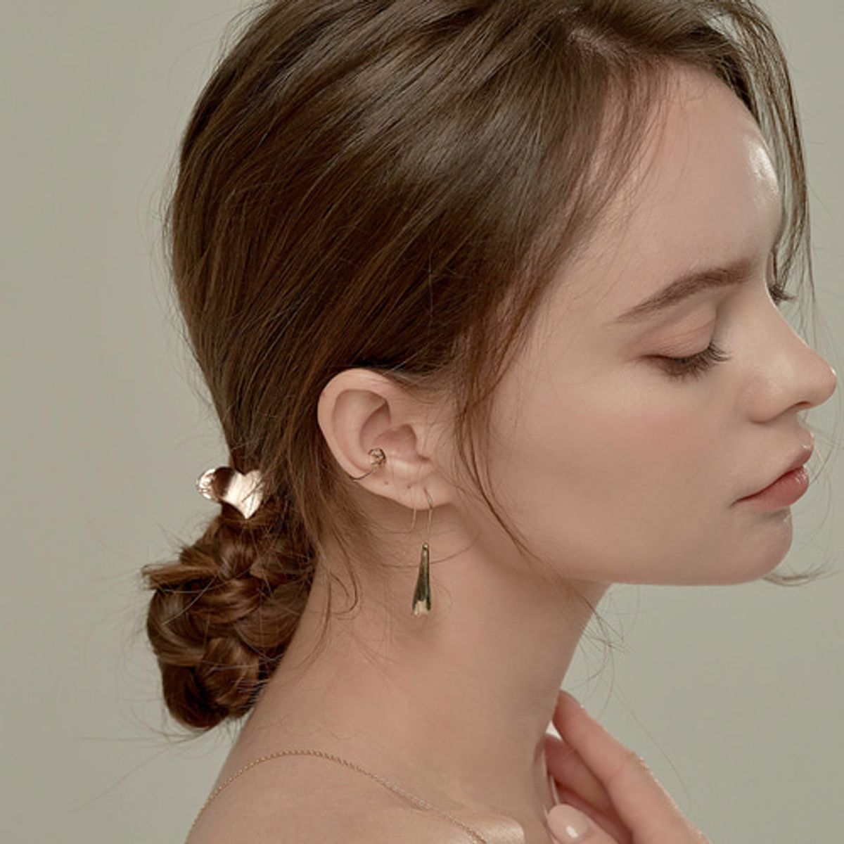 베스티(BESTY) 티니 페어리 메탈 스몰 헤어클립 (Tiny Fairy Metal Small Hair Clip)