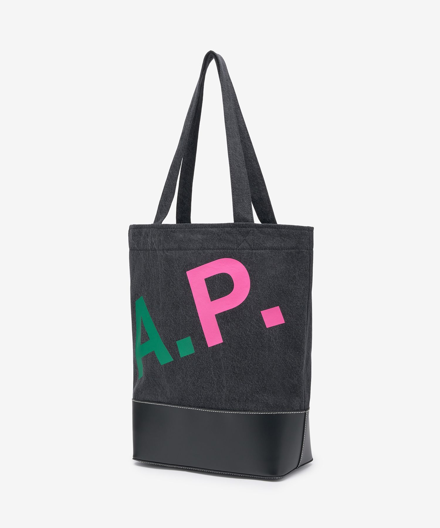 A.P.C｜TOTEBAGS (Axel Tote Bag (COGZE M61444 LZZ)) A.P.C. Axel Tote Bag in Black | SVD