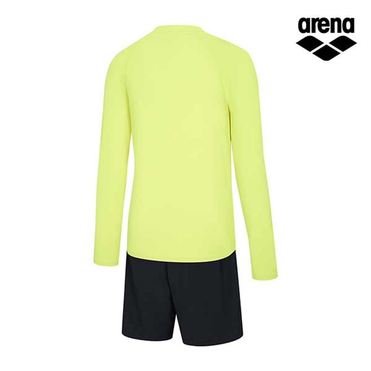 아레나(ARENA) 이니셜 레저 짚업 래쉬가드 세트 A4BM1PC02LIM