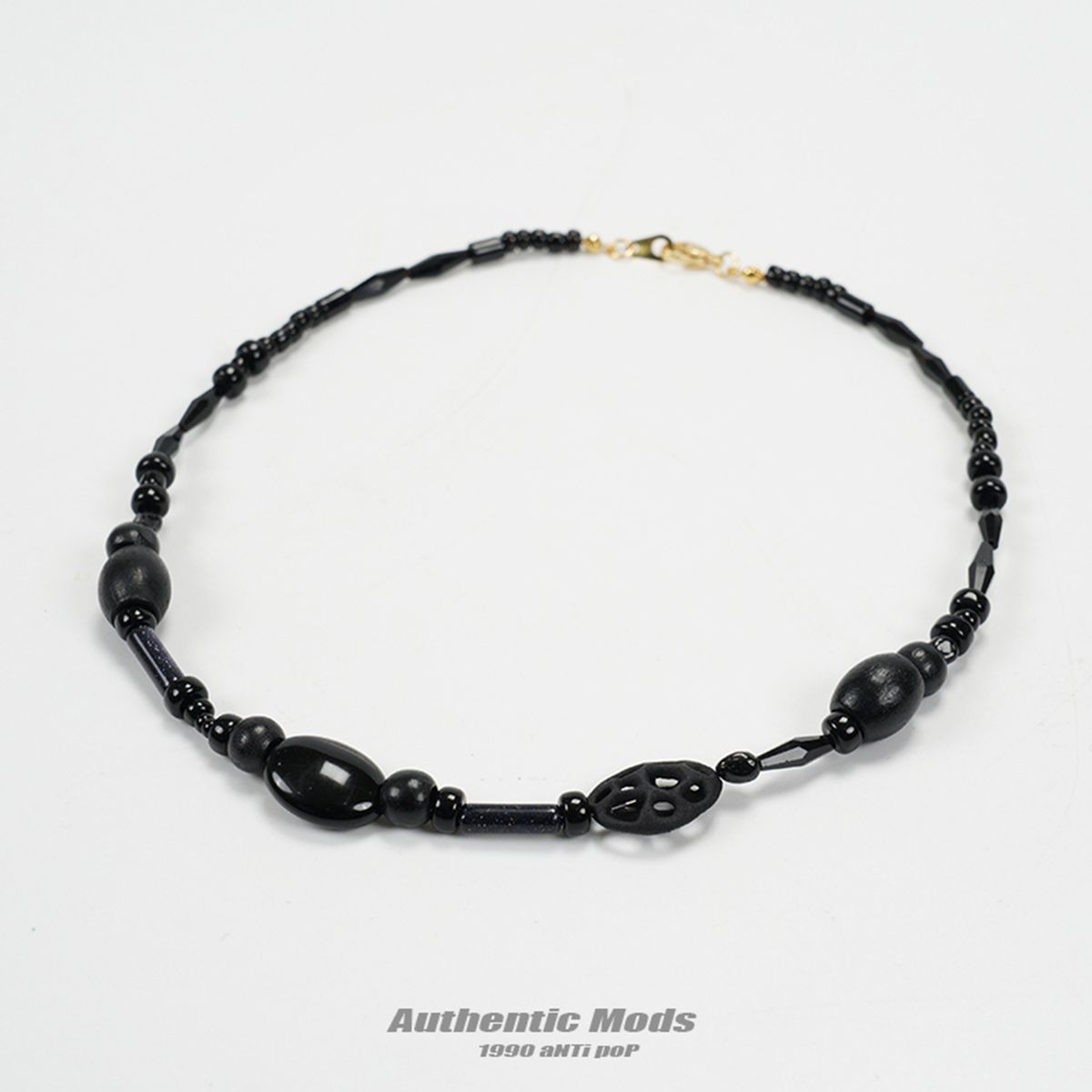 어센틱모즈(AUTHENTICMODS) Damon necklace The1991 (Black ver)