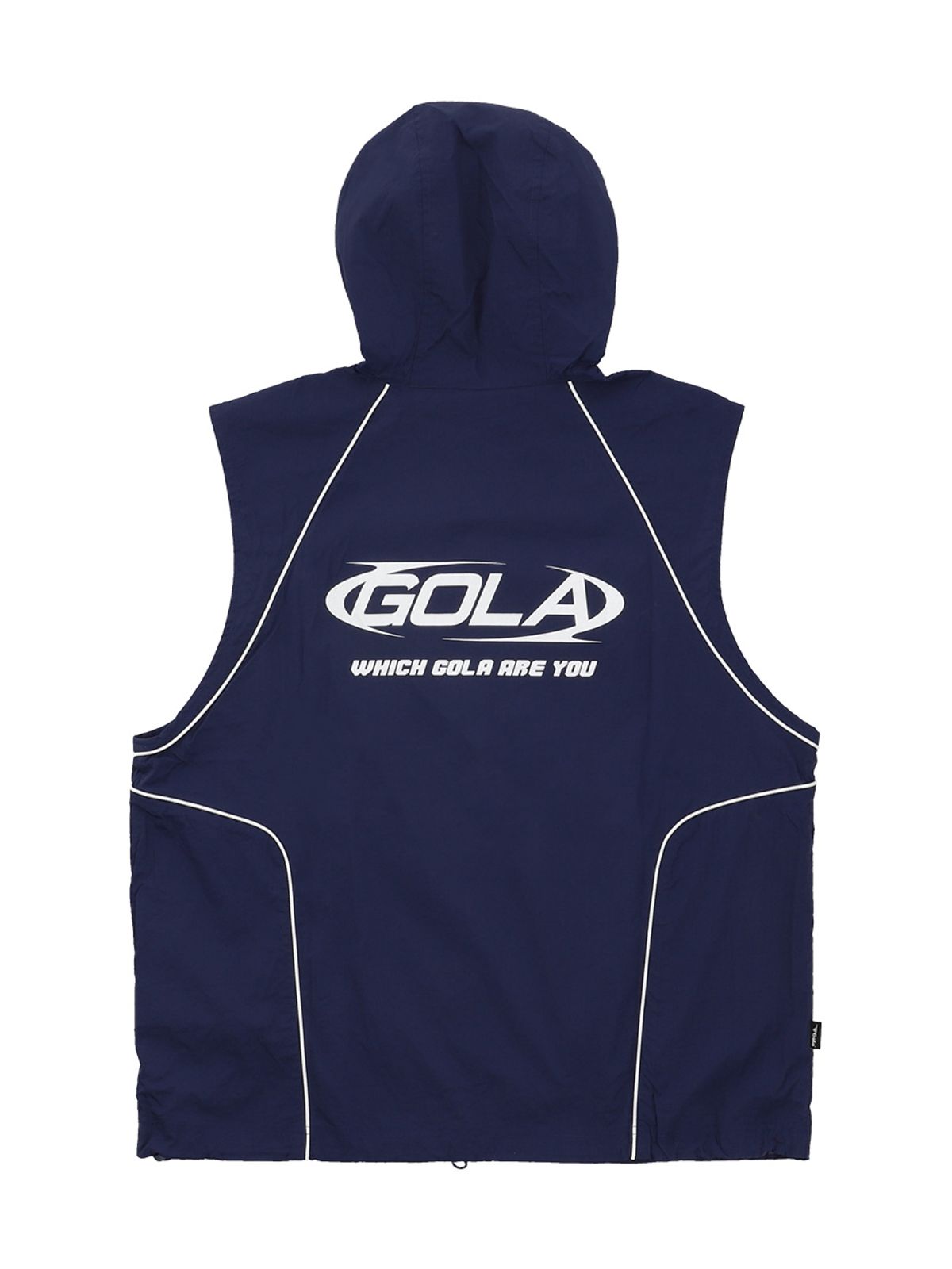 골라(GOLA) PIPING LINE VEST [NAVY]