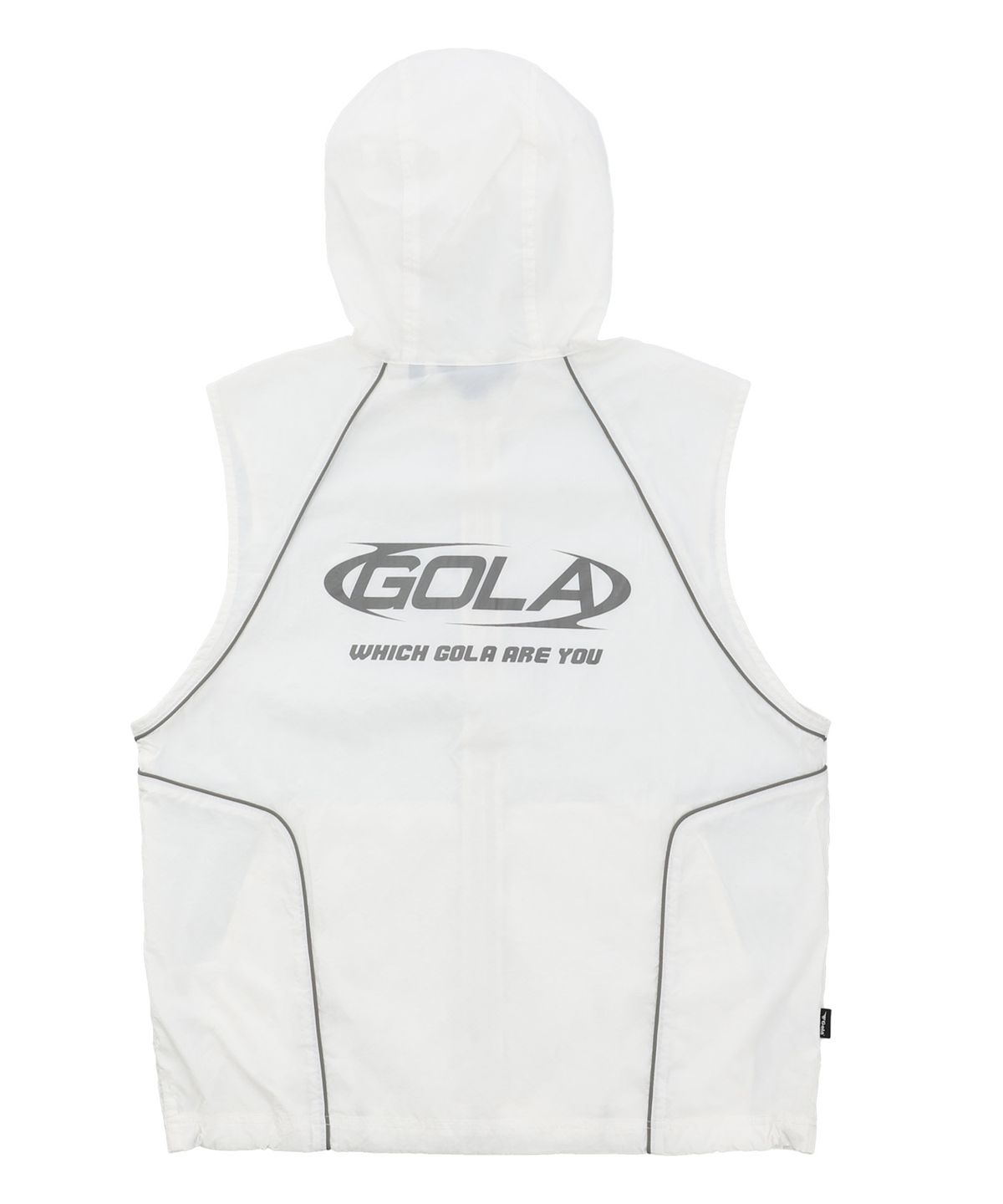 골라(GOLA) PIPING LINE VEST [WHITE]