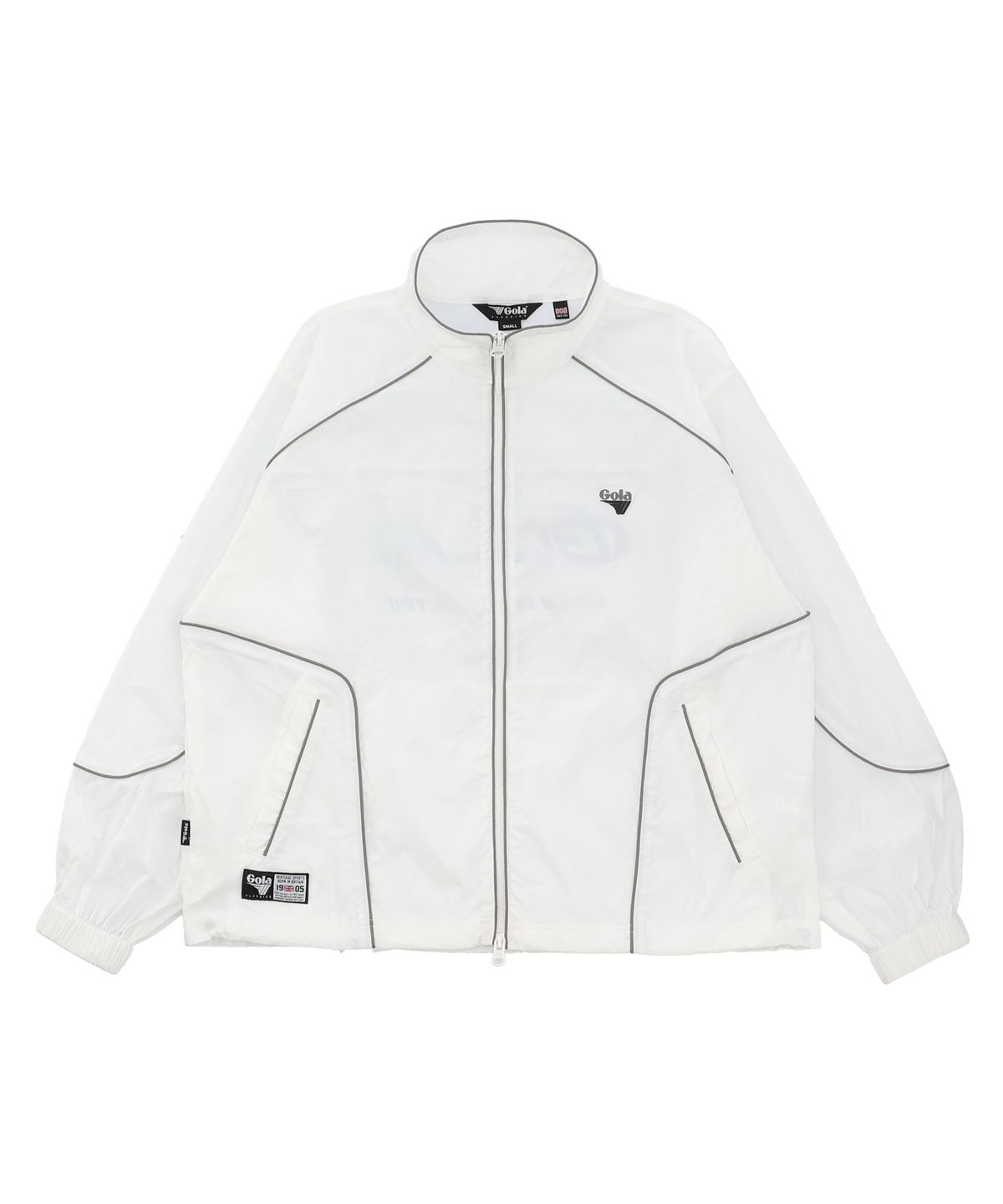 골라(GOLA) PIPING LINE JUMPER [WHITE]