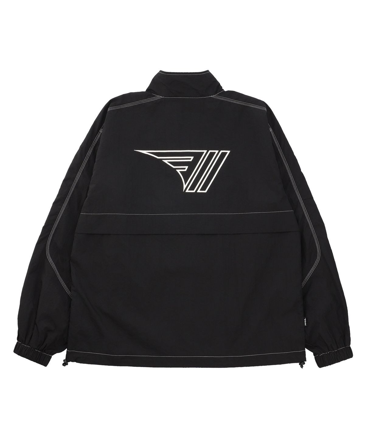 골라(GOLA) LINE STITCH POINT ANORACK [BLACK]