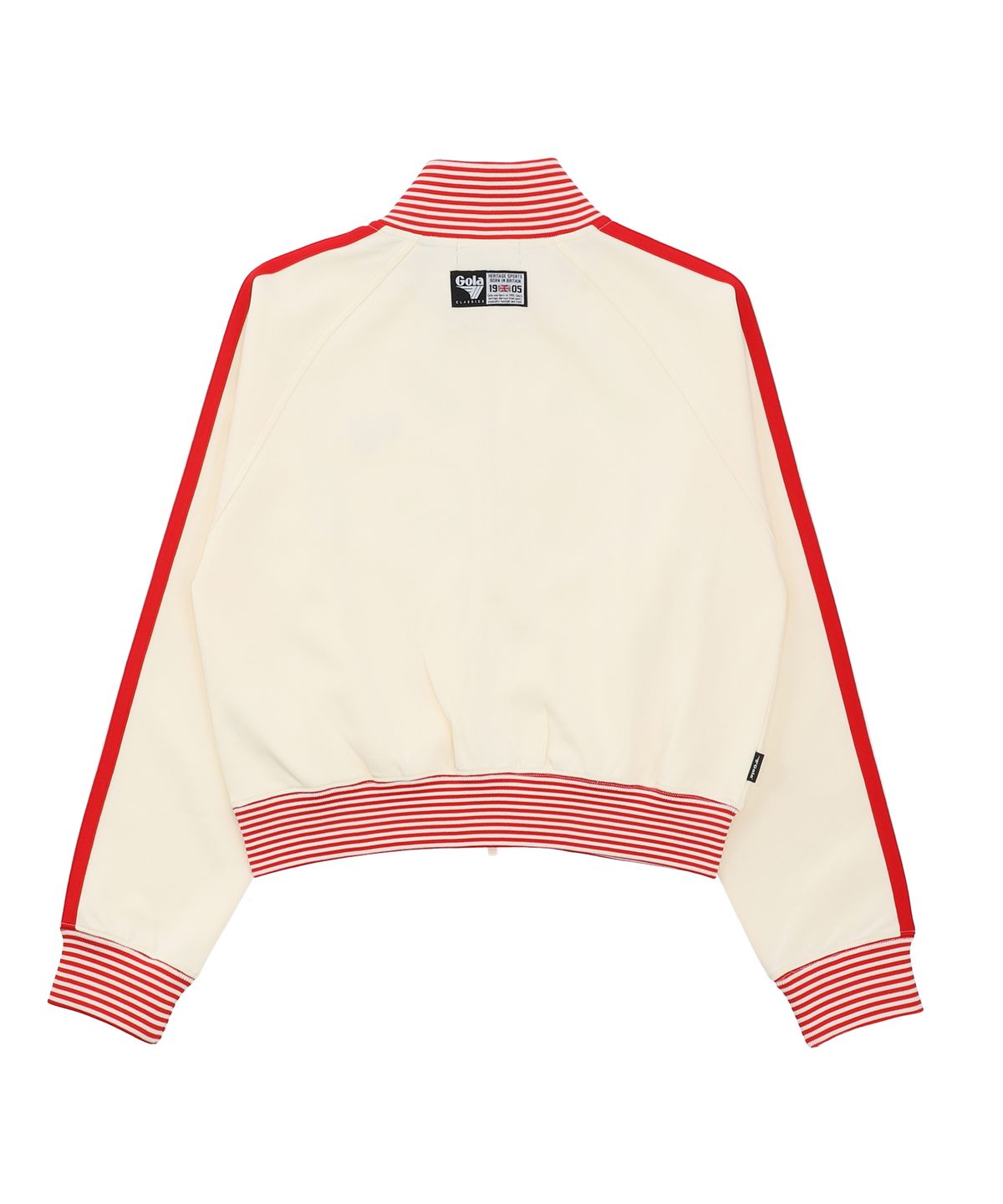 골라(GOLA) W TRACK CROP ZIP-UP [CREAM]