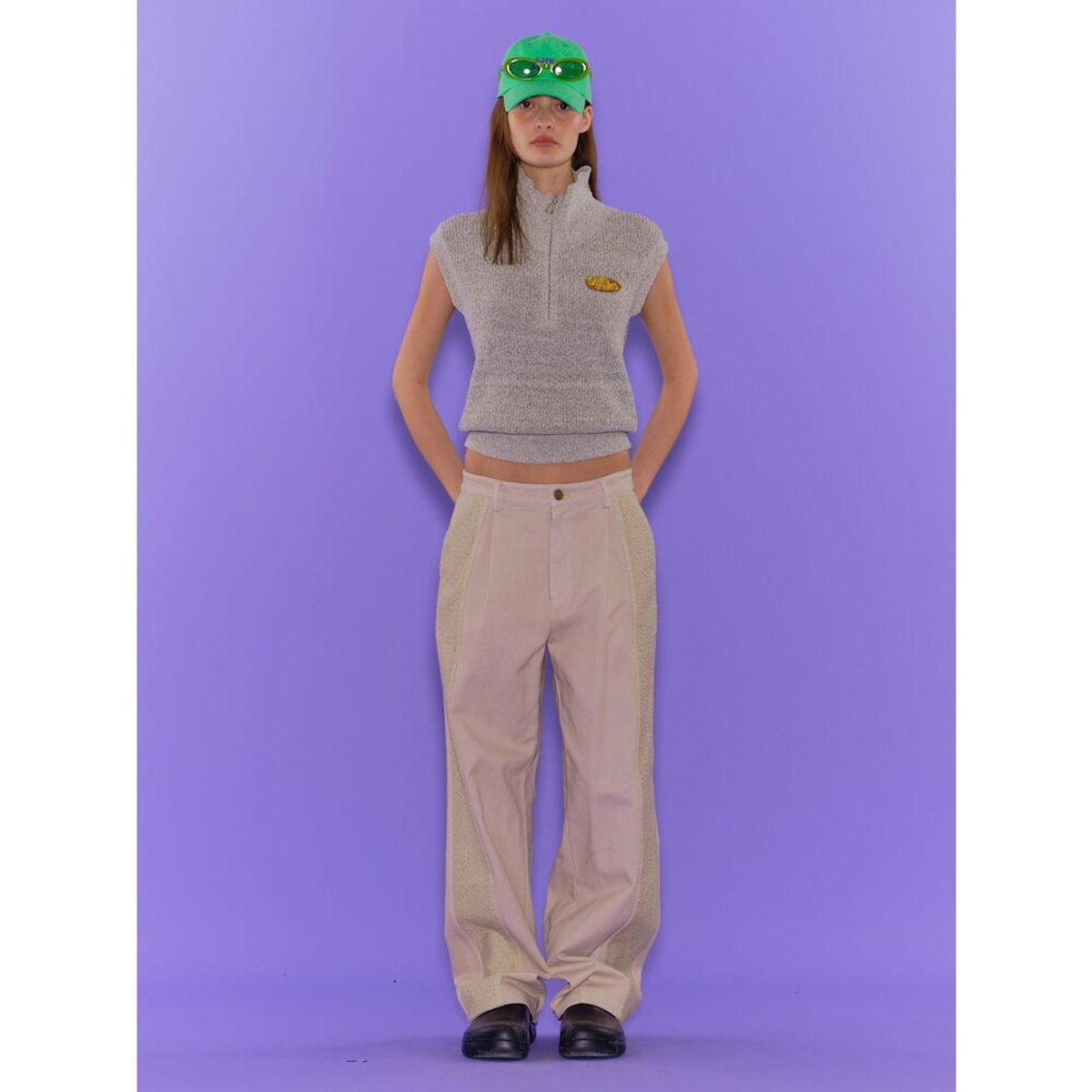샌드 사운드(SAND SOUND) Laced White Denim  Ivory